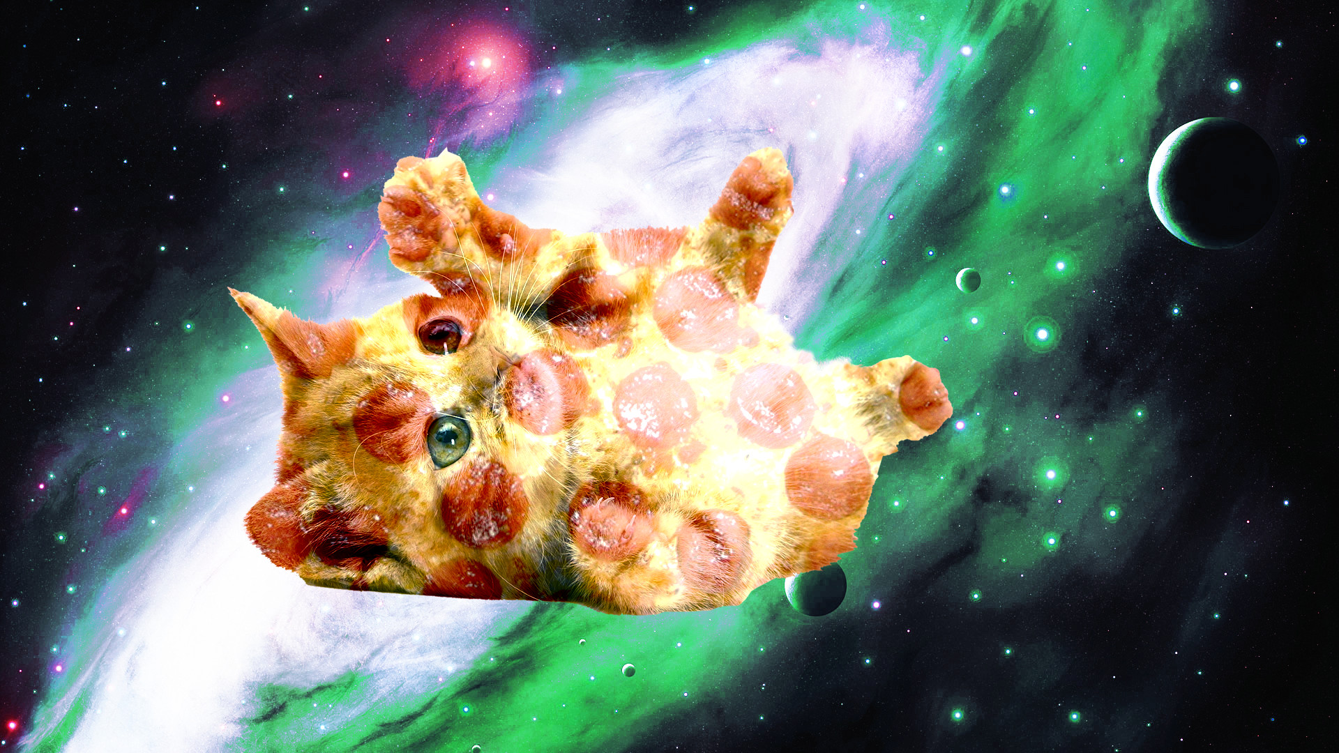 Cool Galaxy Cat Wallpapers