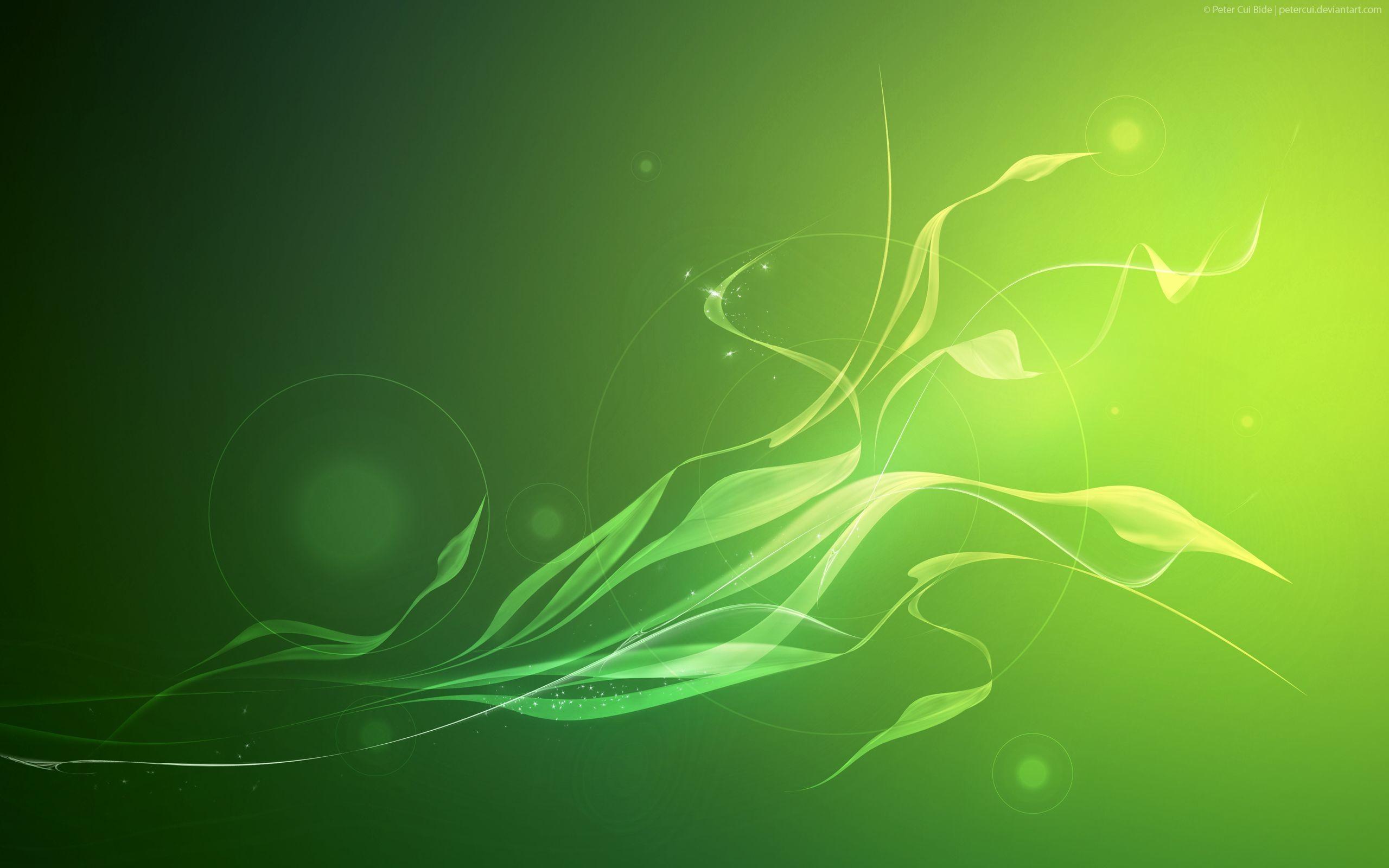 Cool Green Abstract Wallpapers