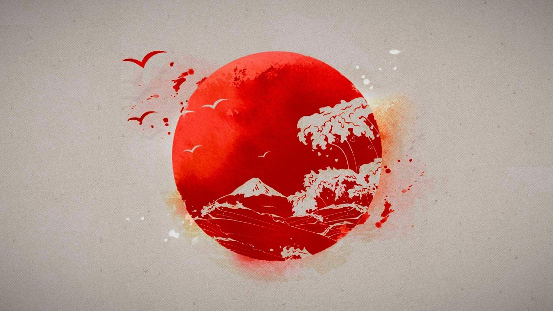 Cool Japanese Flag Wallpapers