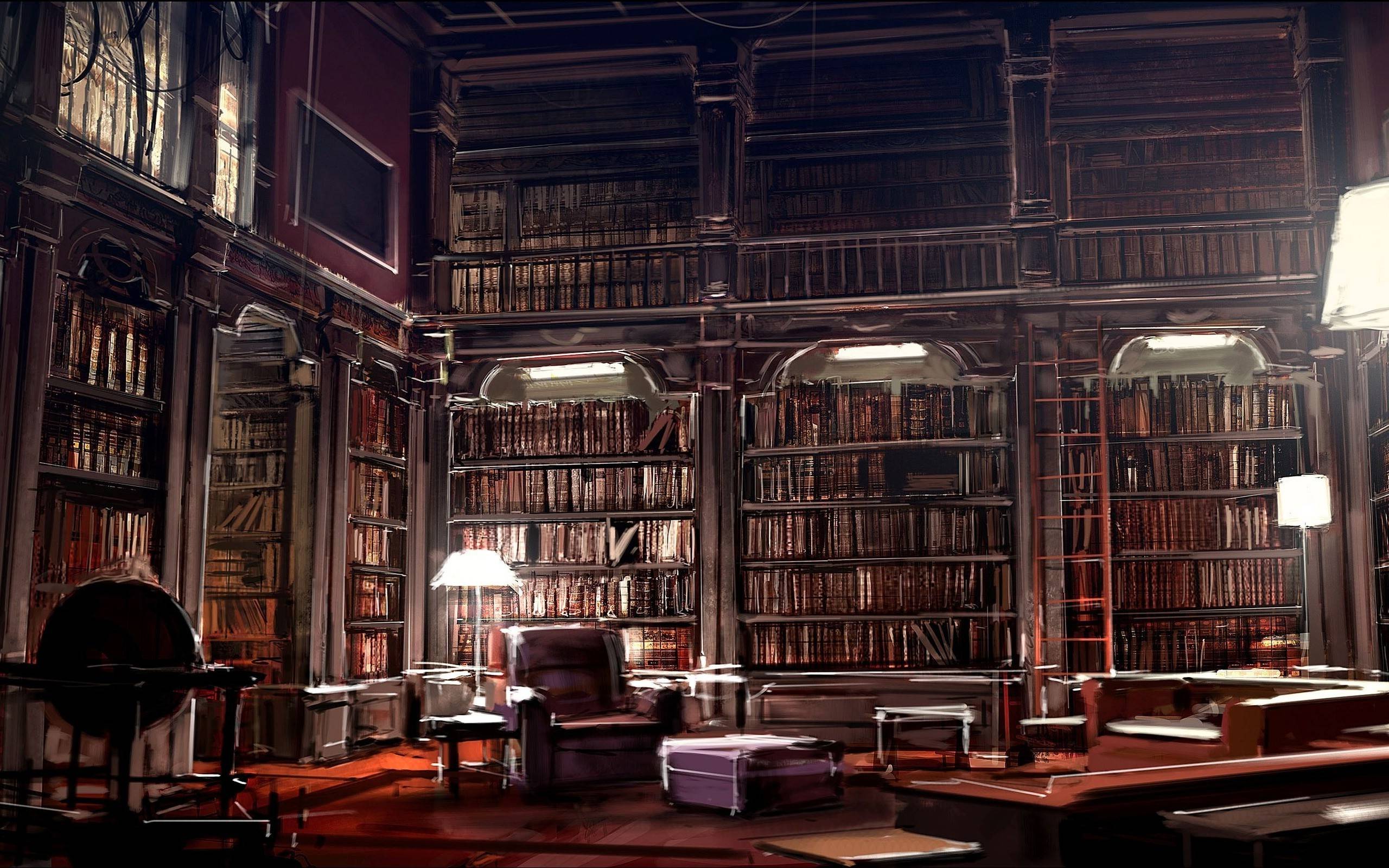 Cool Library Wallpapers