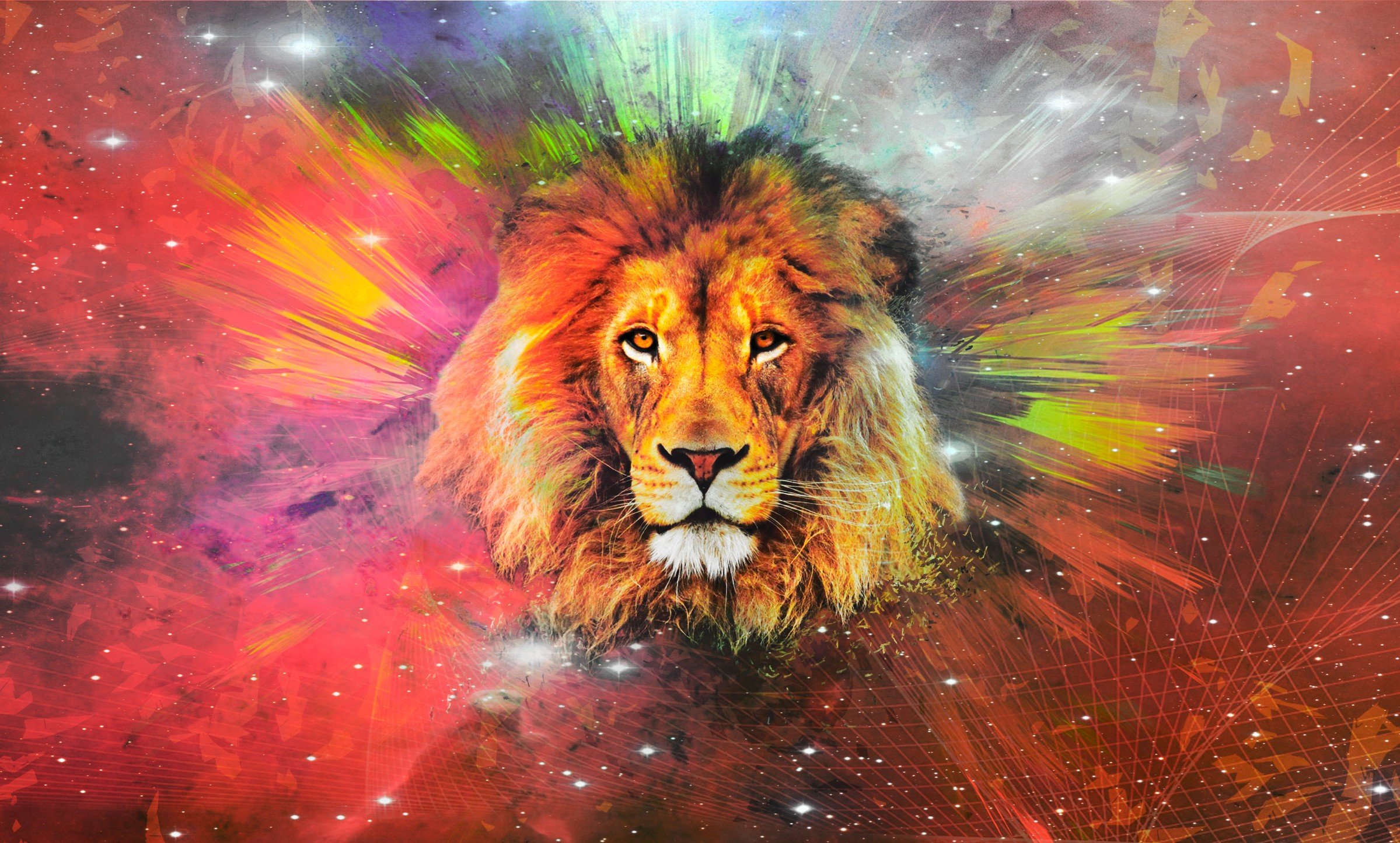 Cool Lion Galaxy Wallpapers