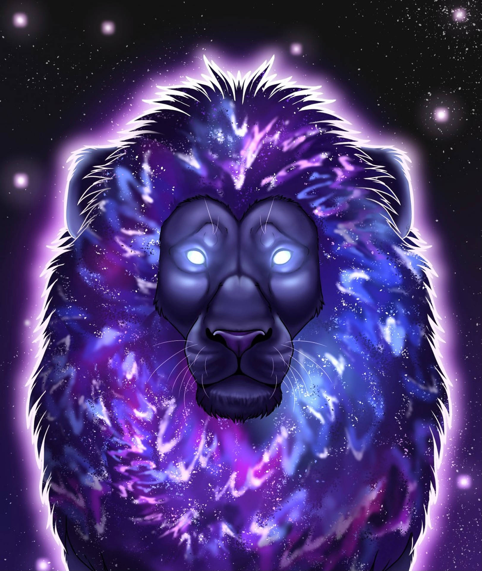 Cool Lion Galaxy Wallpapers