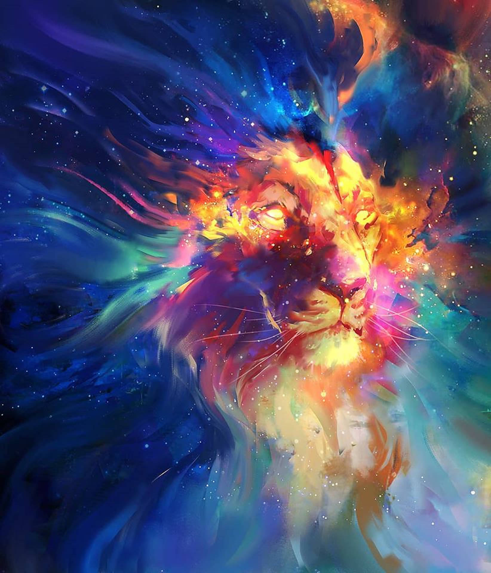 Cool Lion Galaxy Wallpapers