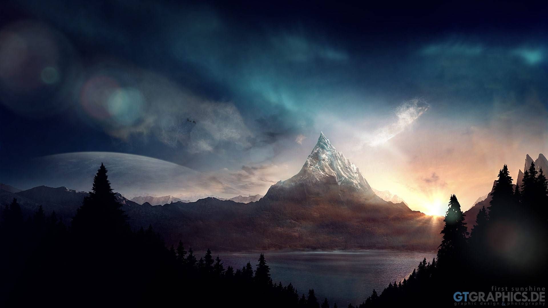 Cool Mountain Fantasy ArtWallpapers