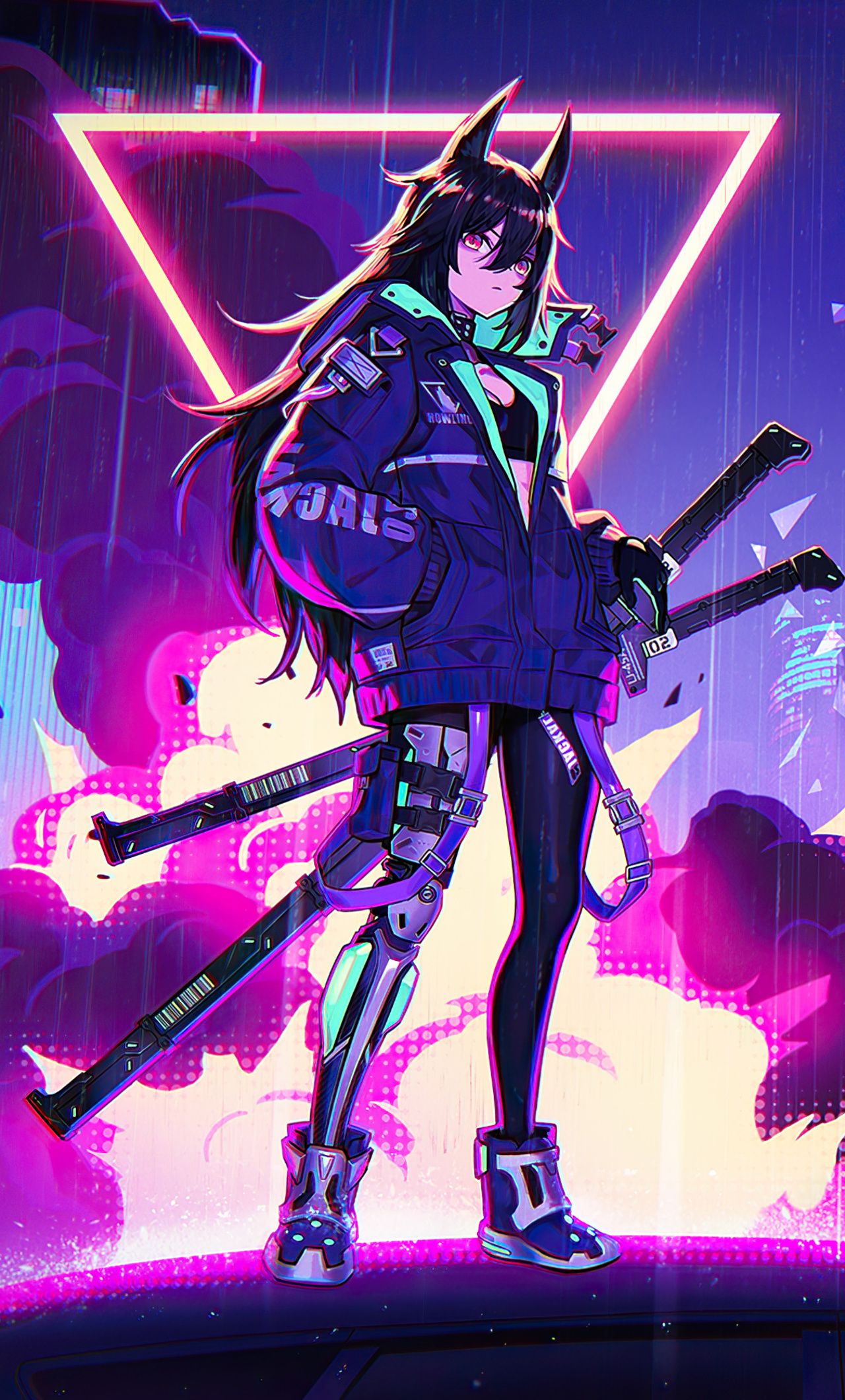 Cool Neon Anime Wallpapers