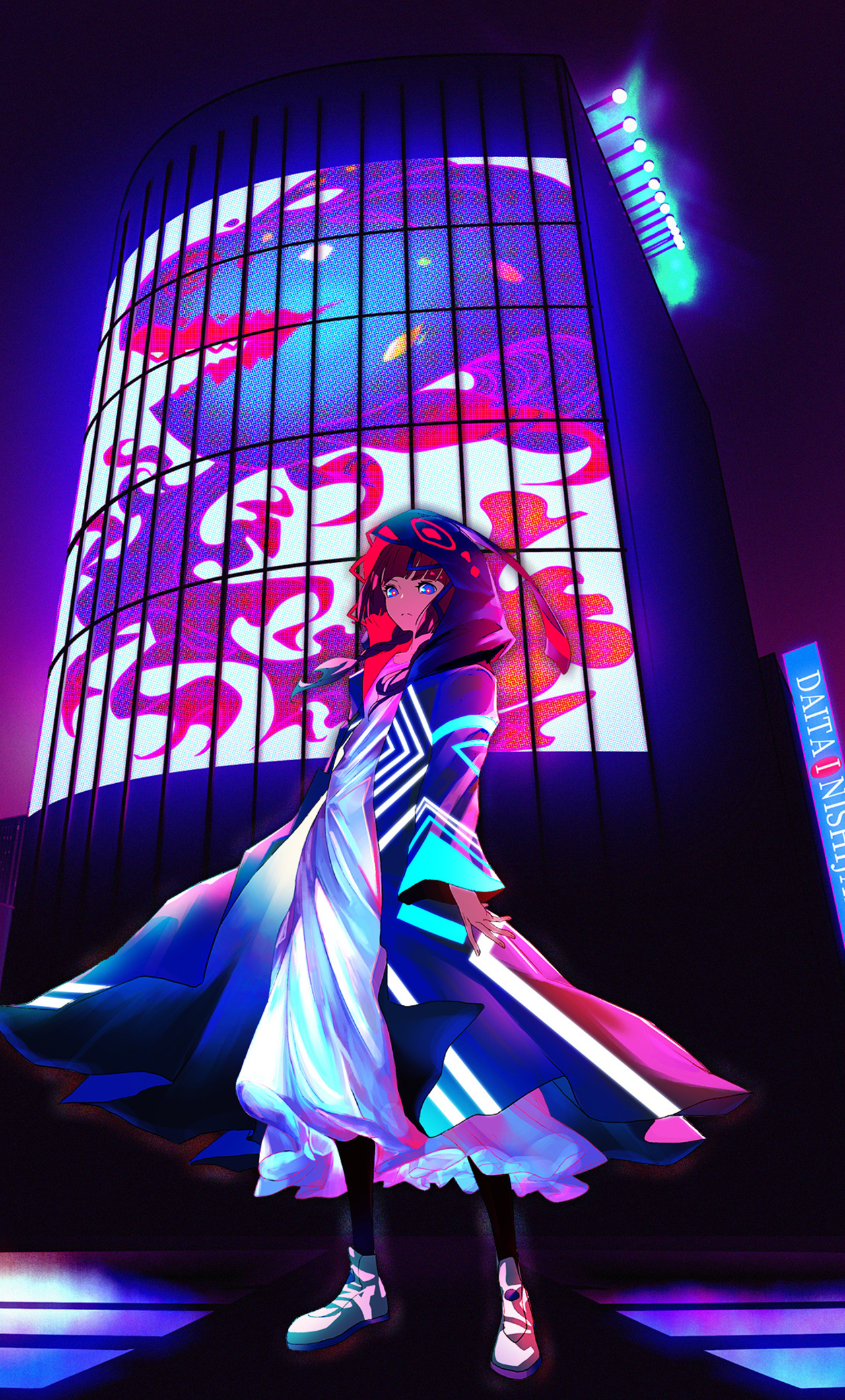 Cool Neon Anime Wallpapers