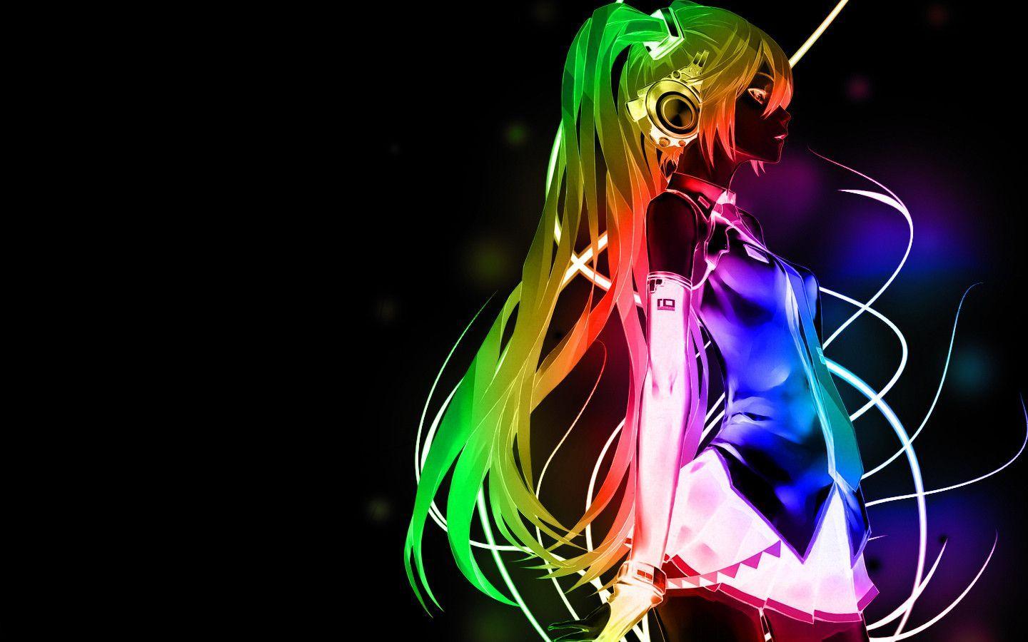 Cool Neon Anime Wallpapers