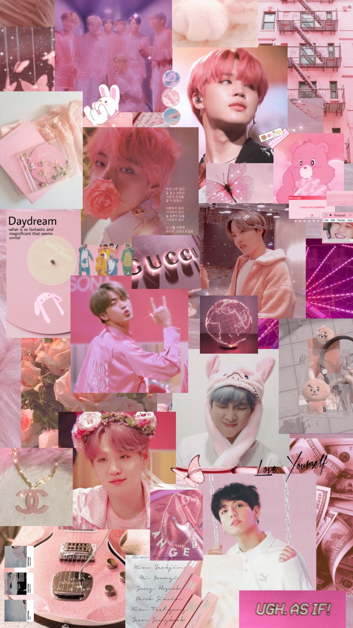 Cool Pink Bts Wallpapers