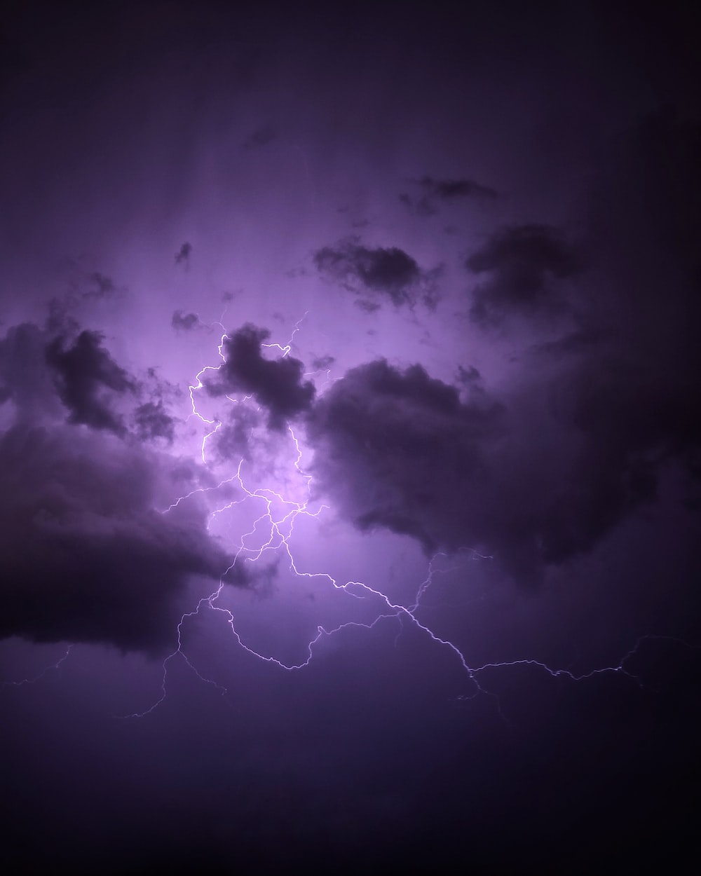 Cool Purple Lightning Wallpapers