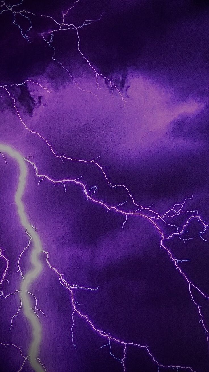 Cool Purple Lightning Wallpapers