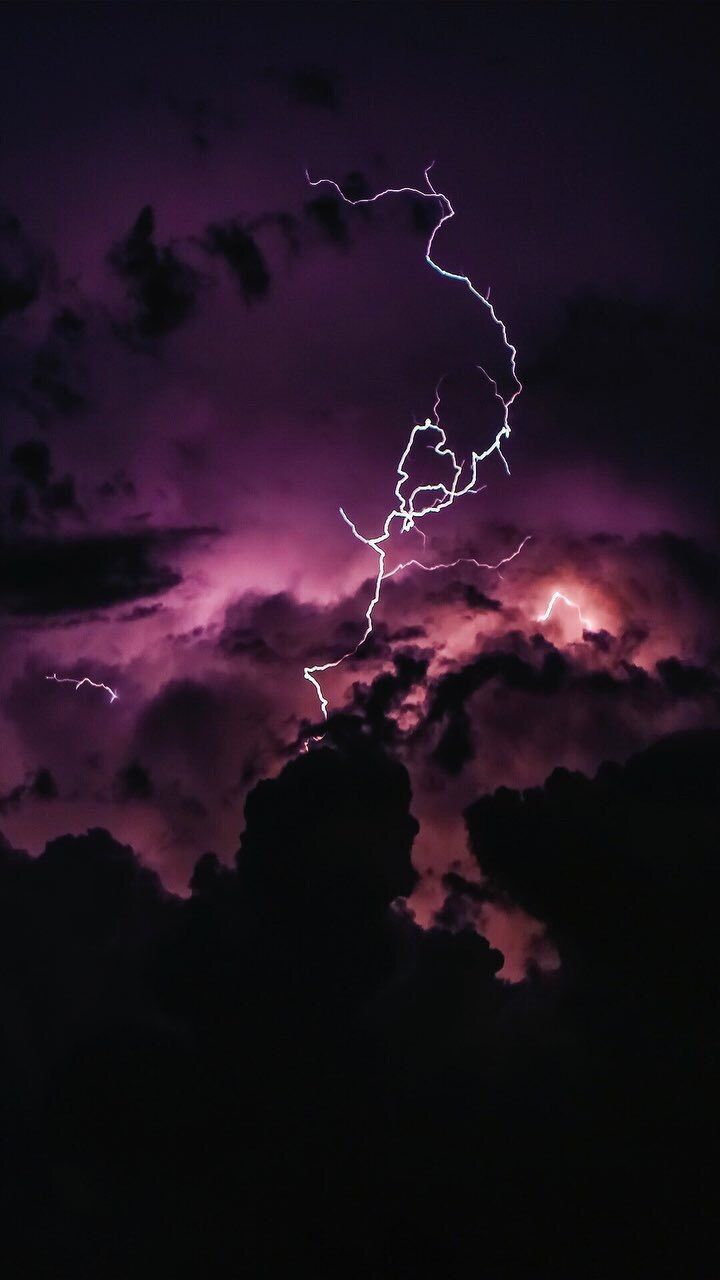 Cool Purple Lightning Wallpapers