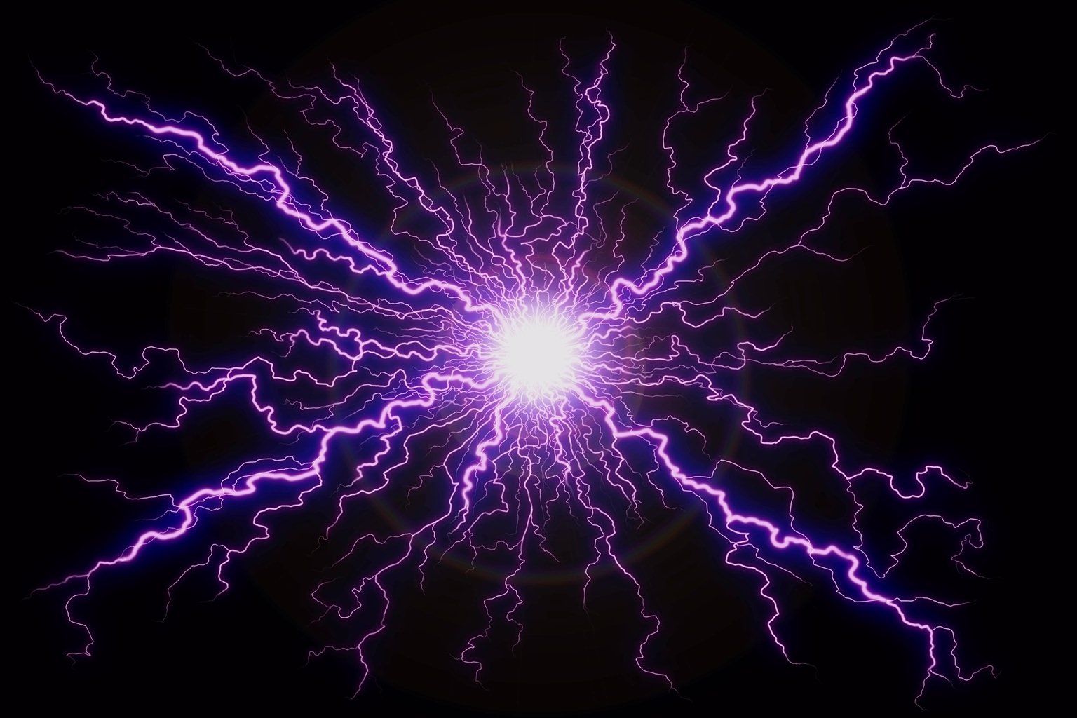 Cool Purple Lightning Wallpapers