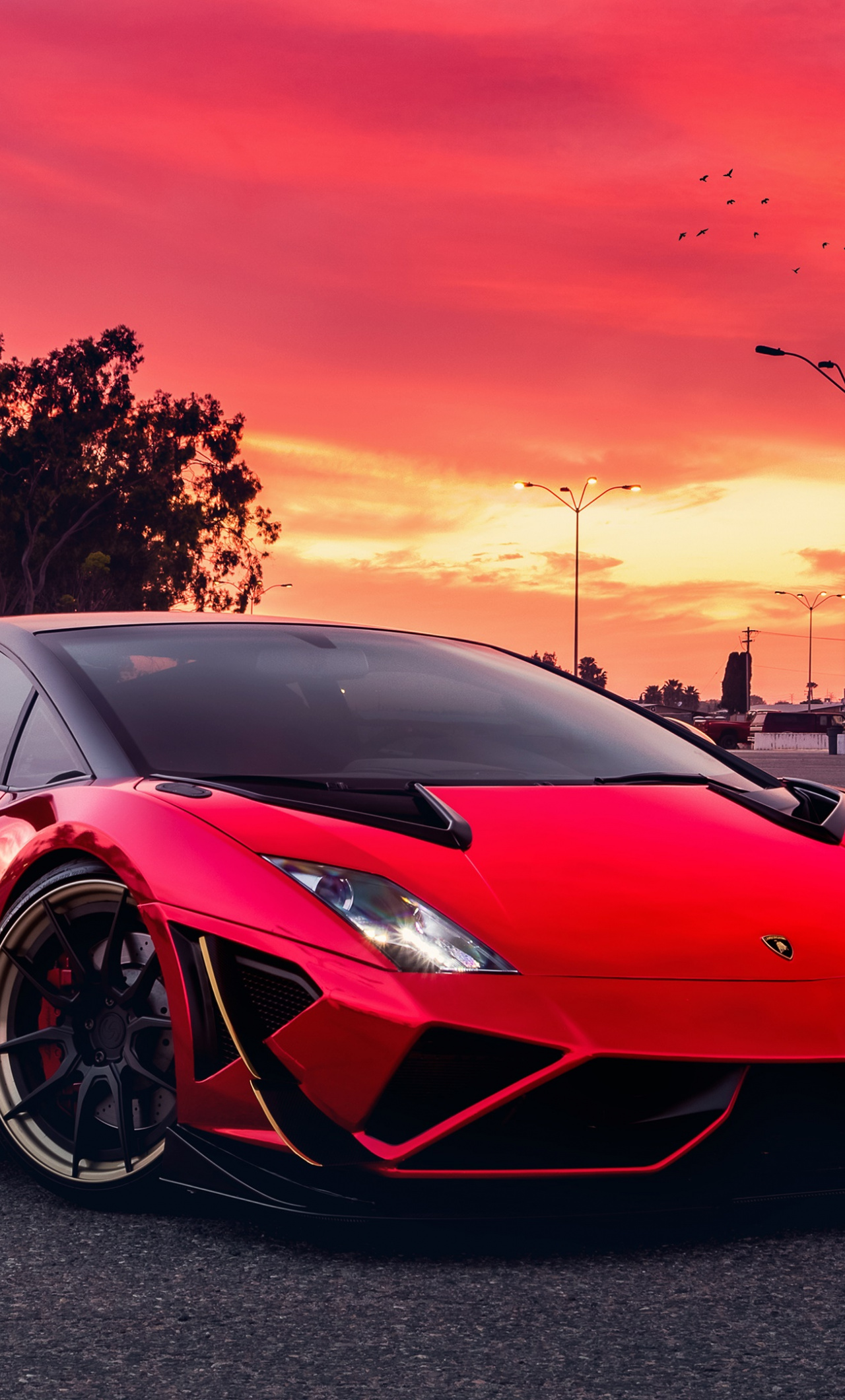 Cool Red Lamborghini Wallpapers