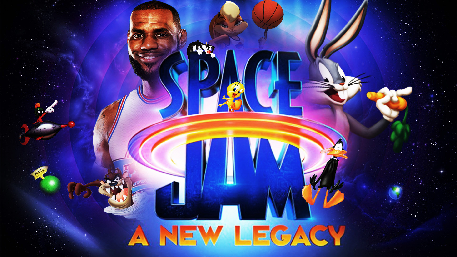 Cool Space Jam Wallpapers