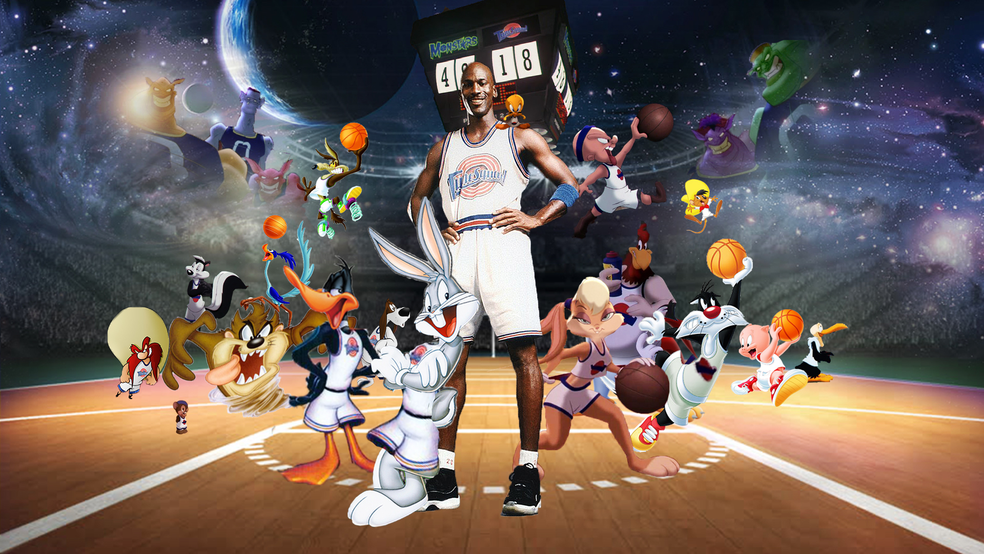 Cool Space Jam Wallpapers