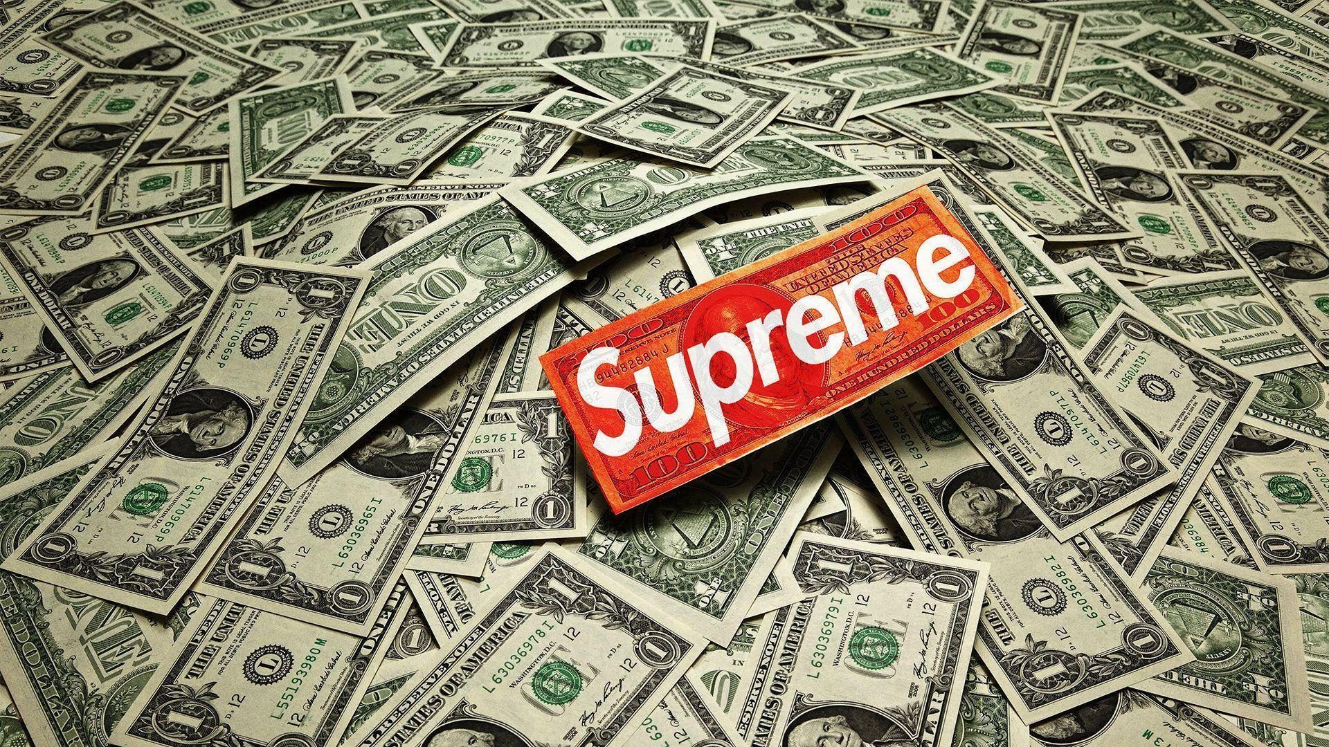 Cool Supreme 100 BillsWallpapers