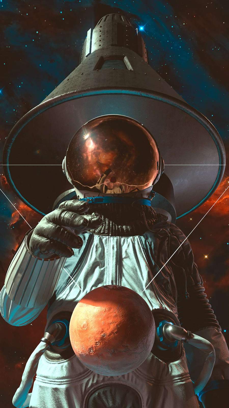 Retro Astronaut Wallpapers