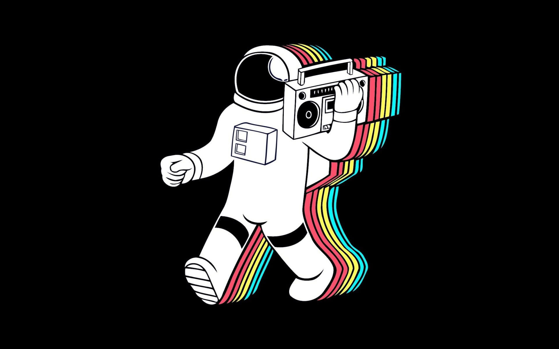 Retro Astronaut Wallpapers