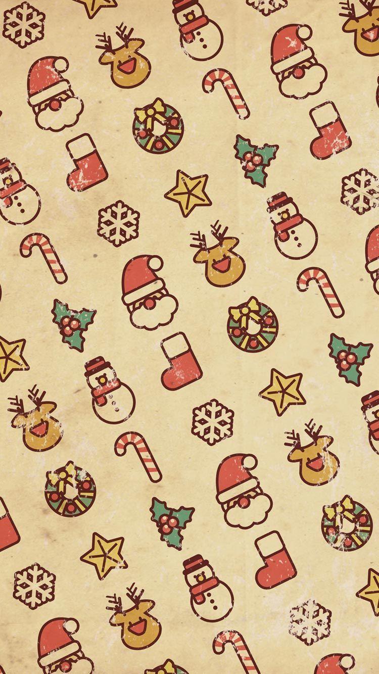 Retro Christmas Desktop Wallpapers