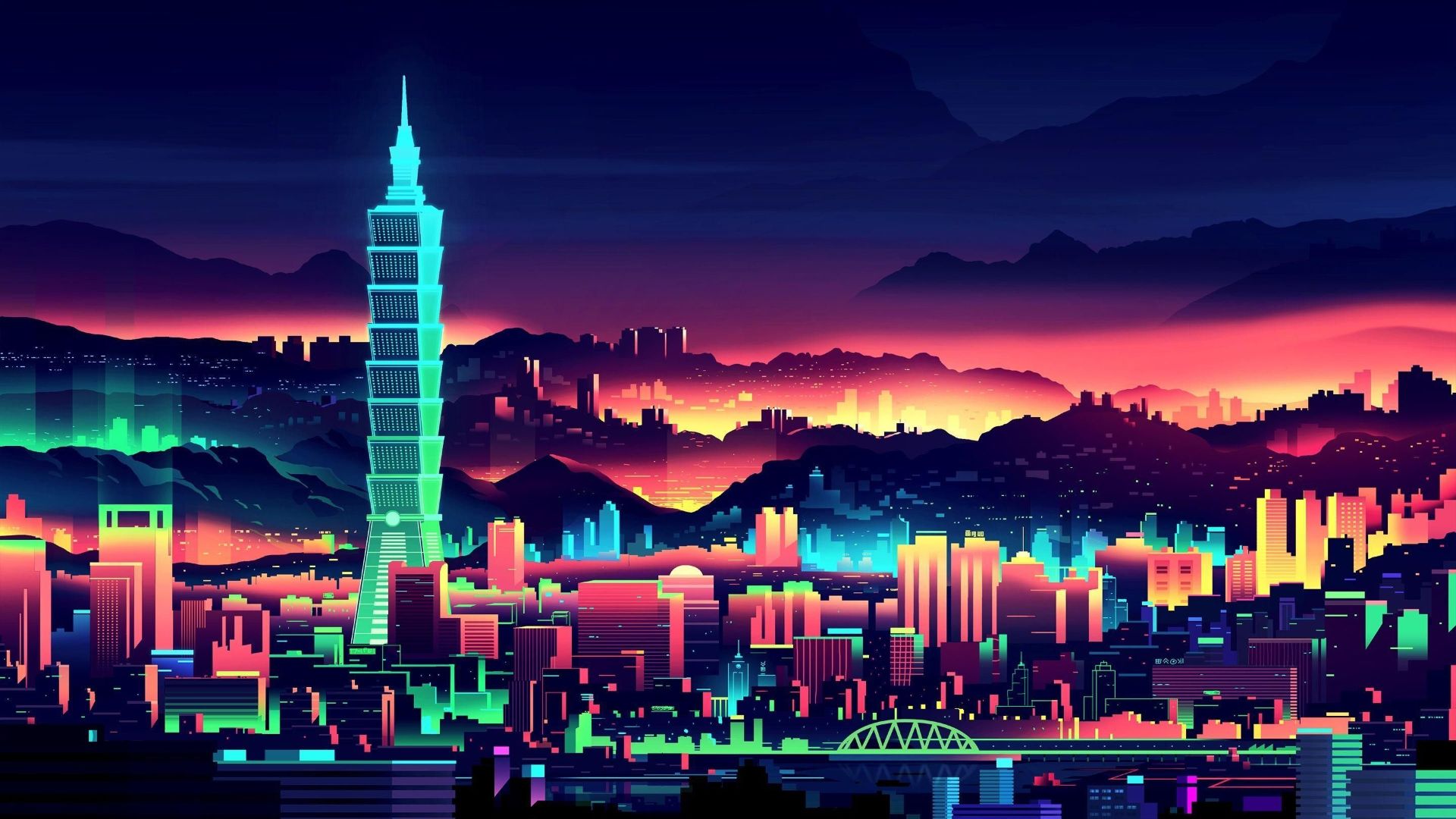 Retro City Wallpapers