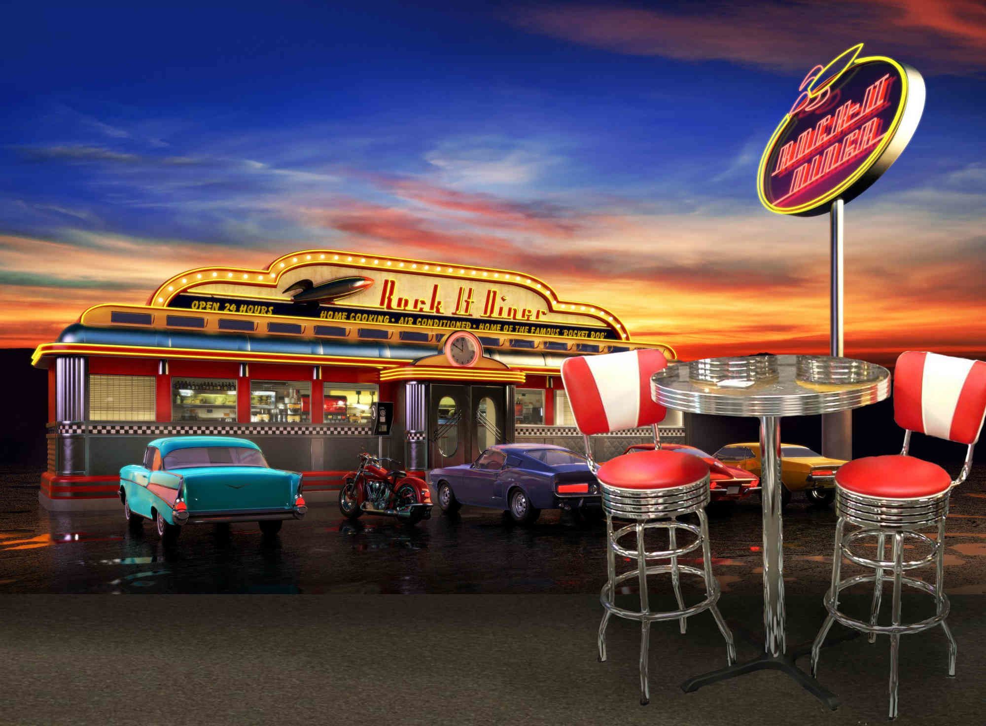 Retro Diner Wallpapers