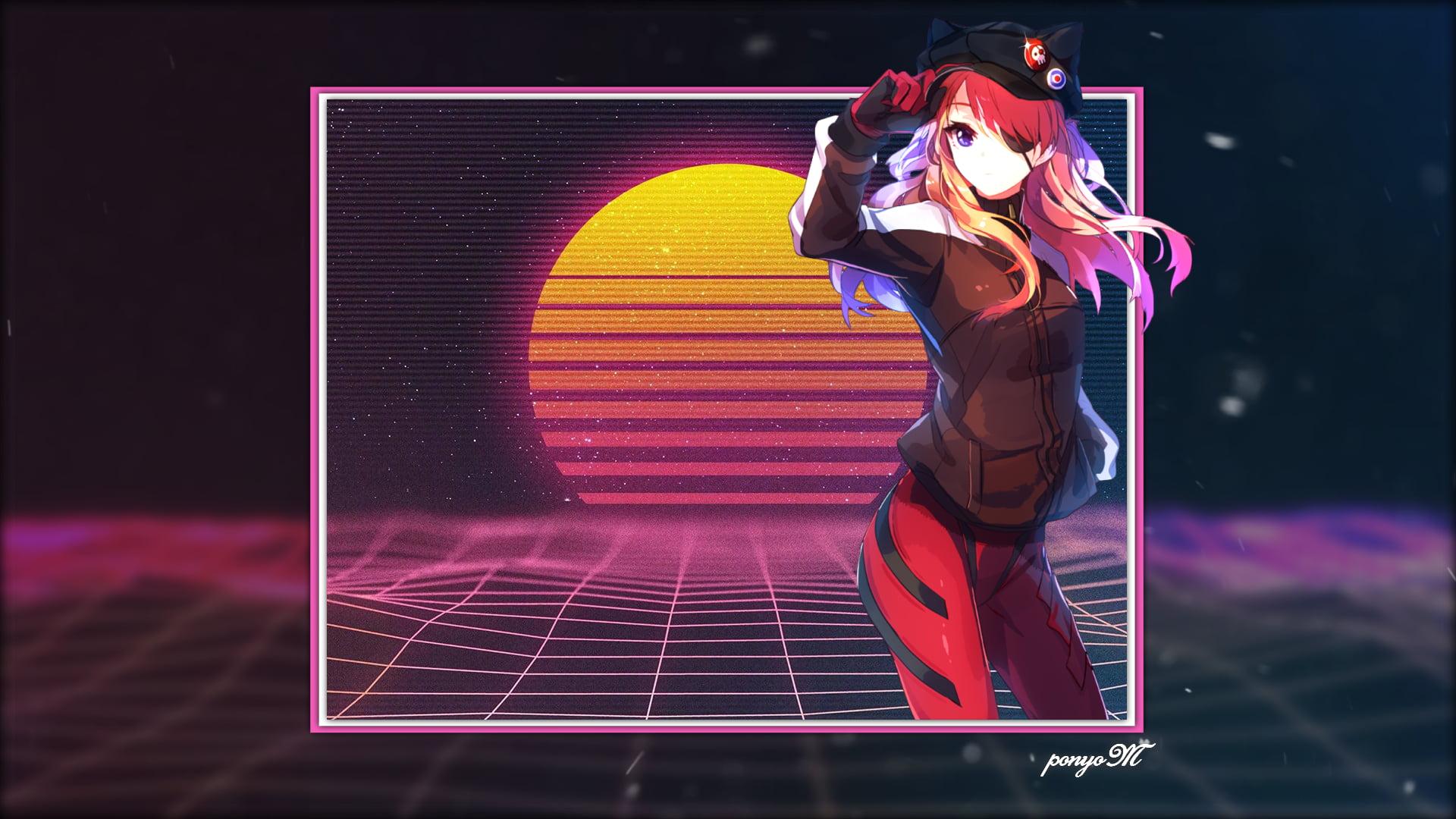 Retro Girl Wallpapers