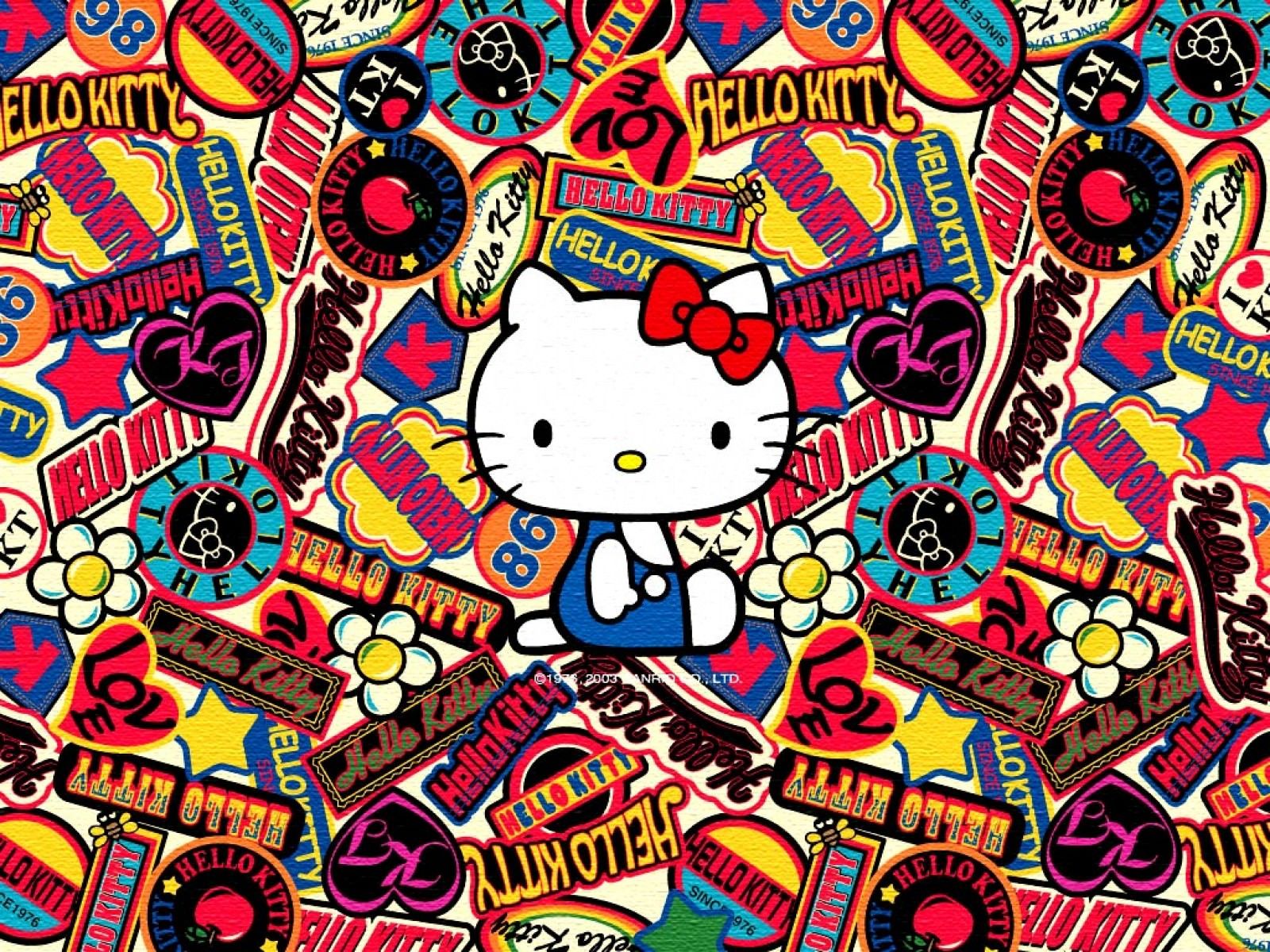 Retro Hello Kitty Wallpapers