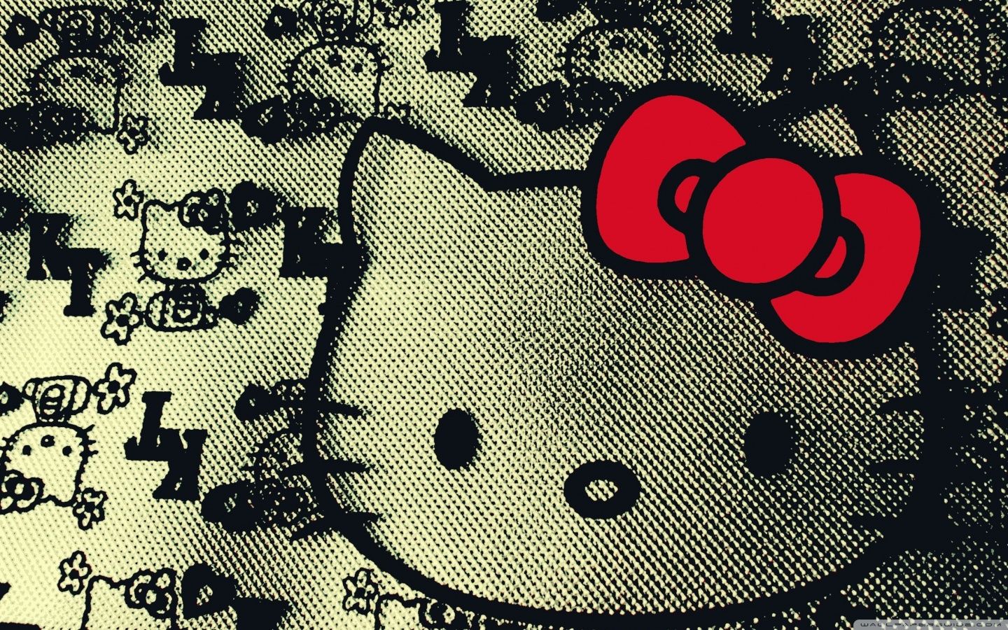 Retro Hello Kitty Wallpapers