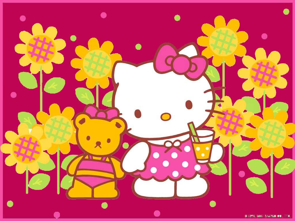 Retro Hello Kitty Wallpapers