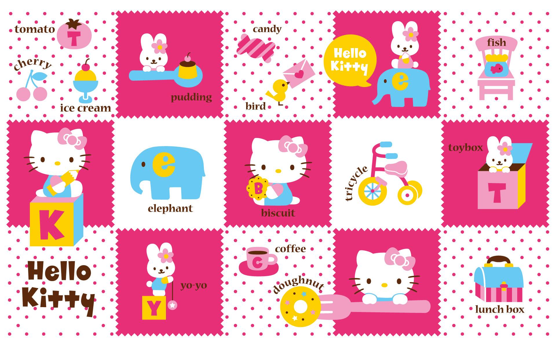 Retro Hello Kitty Wallpapers