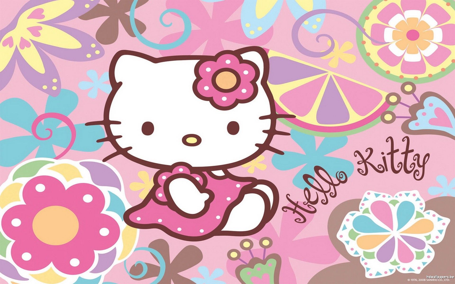Retro Hello Kitty Wallpapers