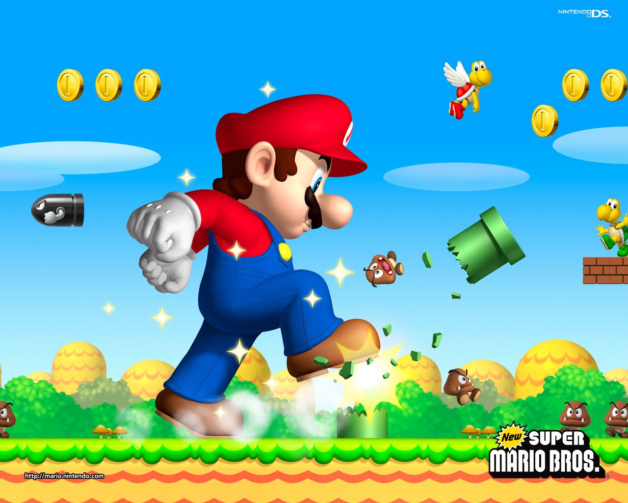 Retro Mario Wallpapers