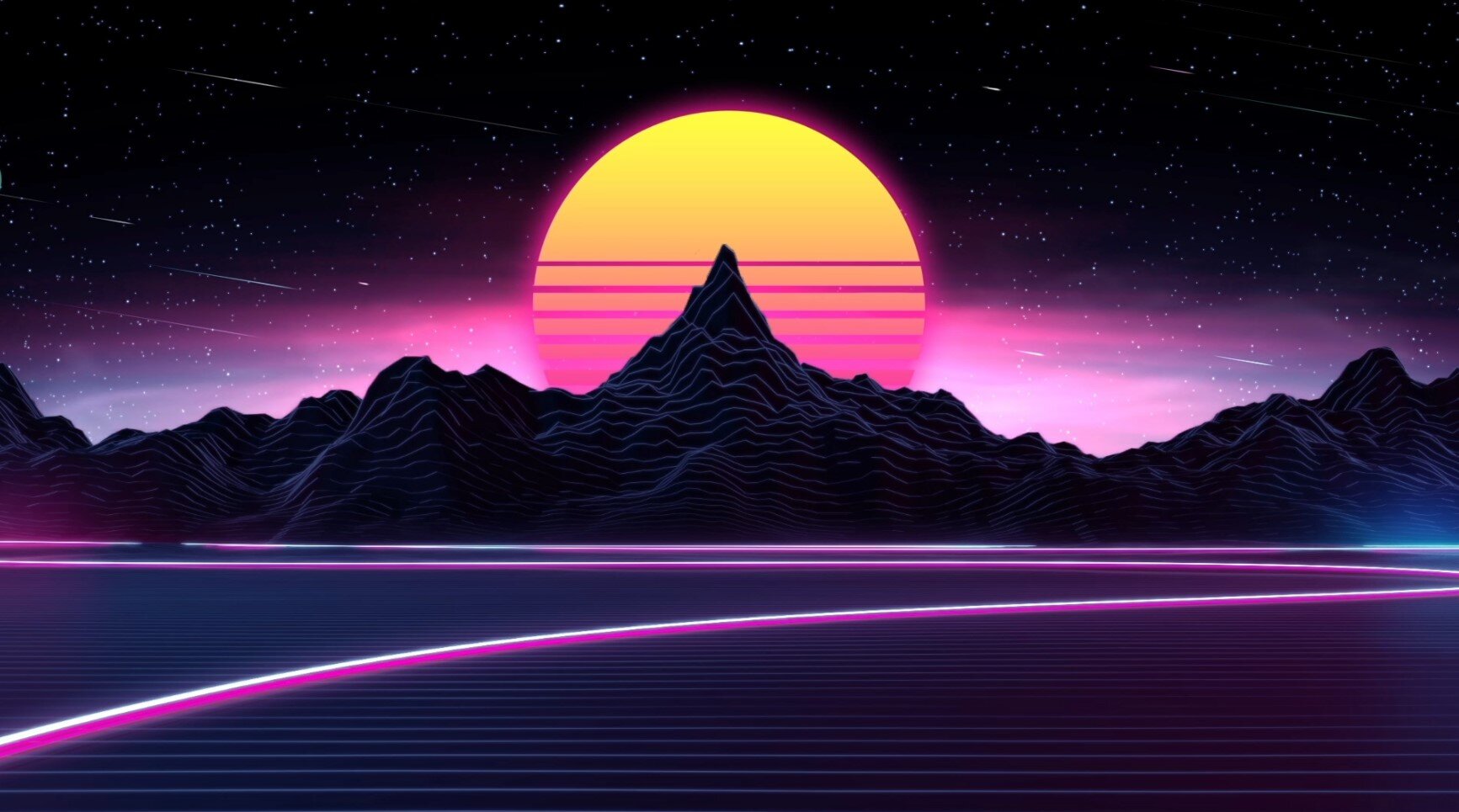 Retro MountainsWallpapers