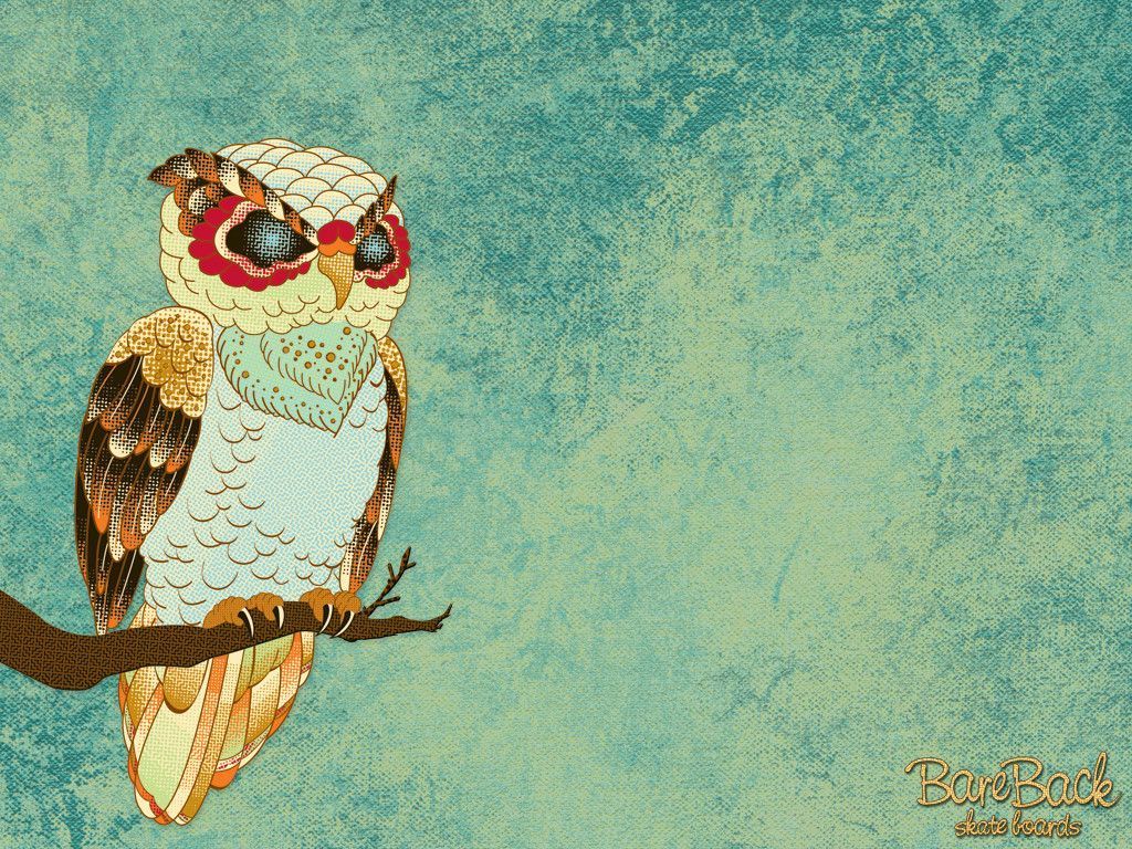 Retro Owl Wallpapers