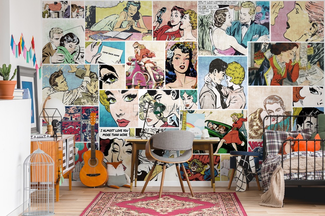 Retro Pop Art Wallpapers