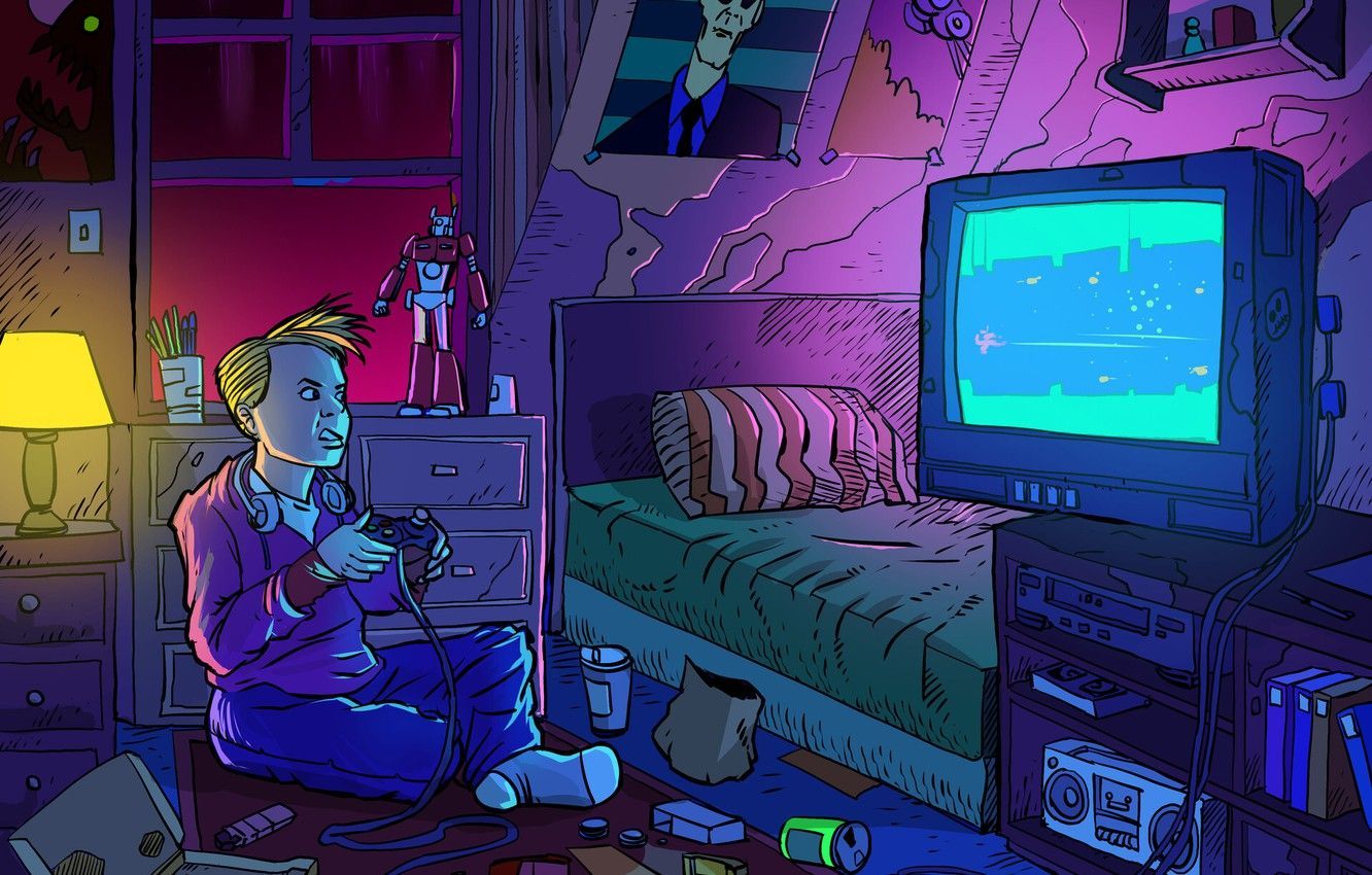 Retro Room PcWallpapers