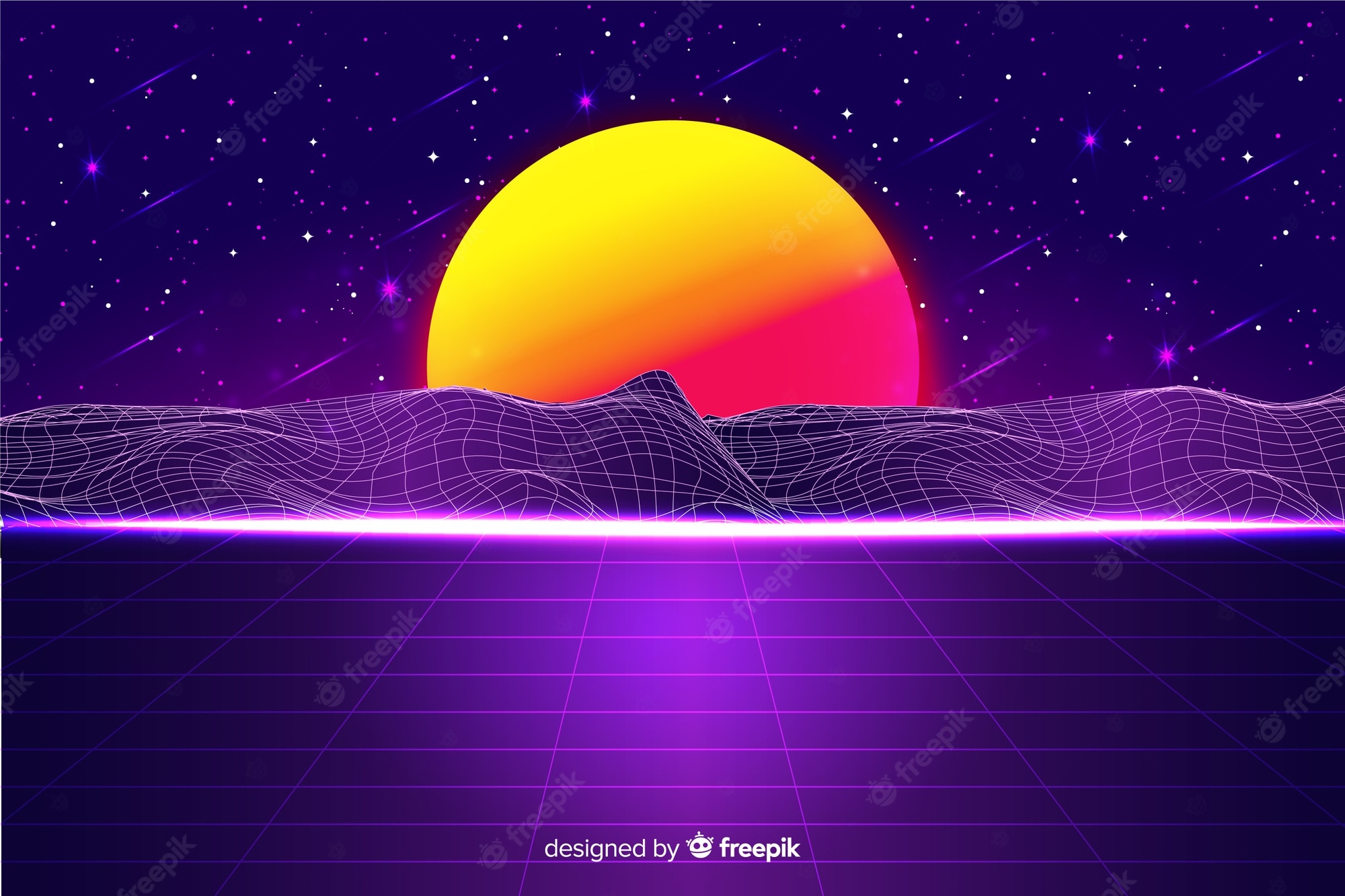 Retro Sun Wallpapers