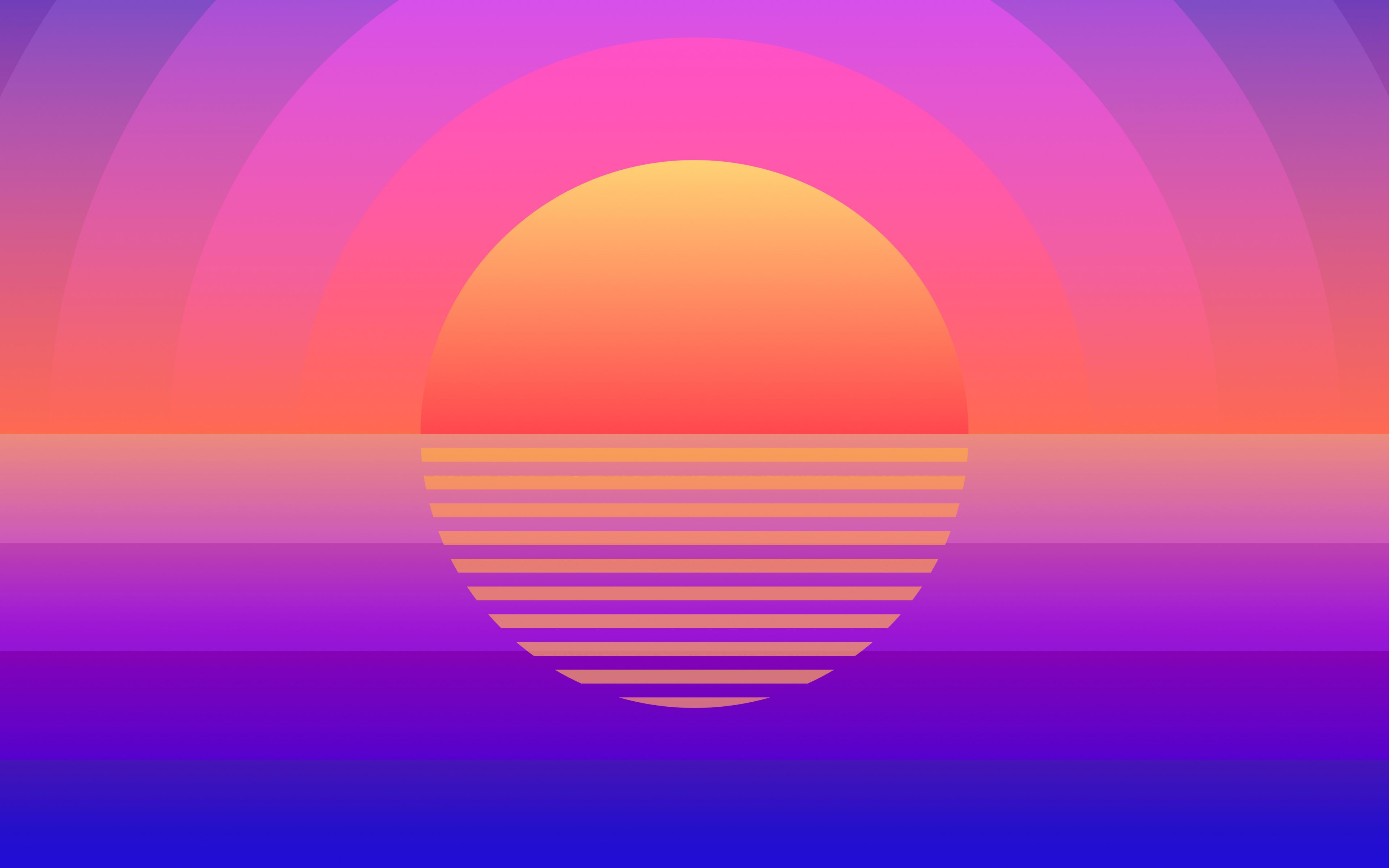 Retro Sun Wallpapers