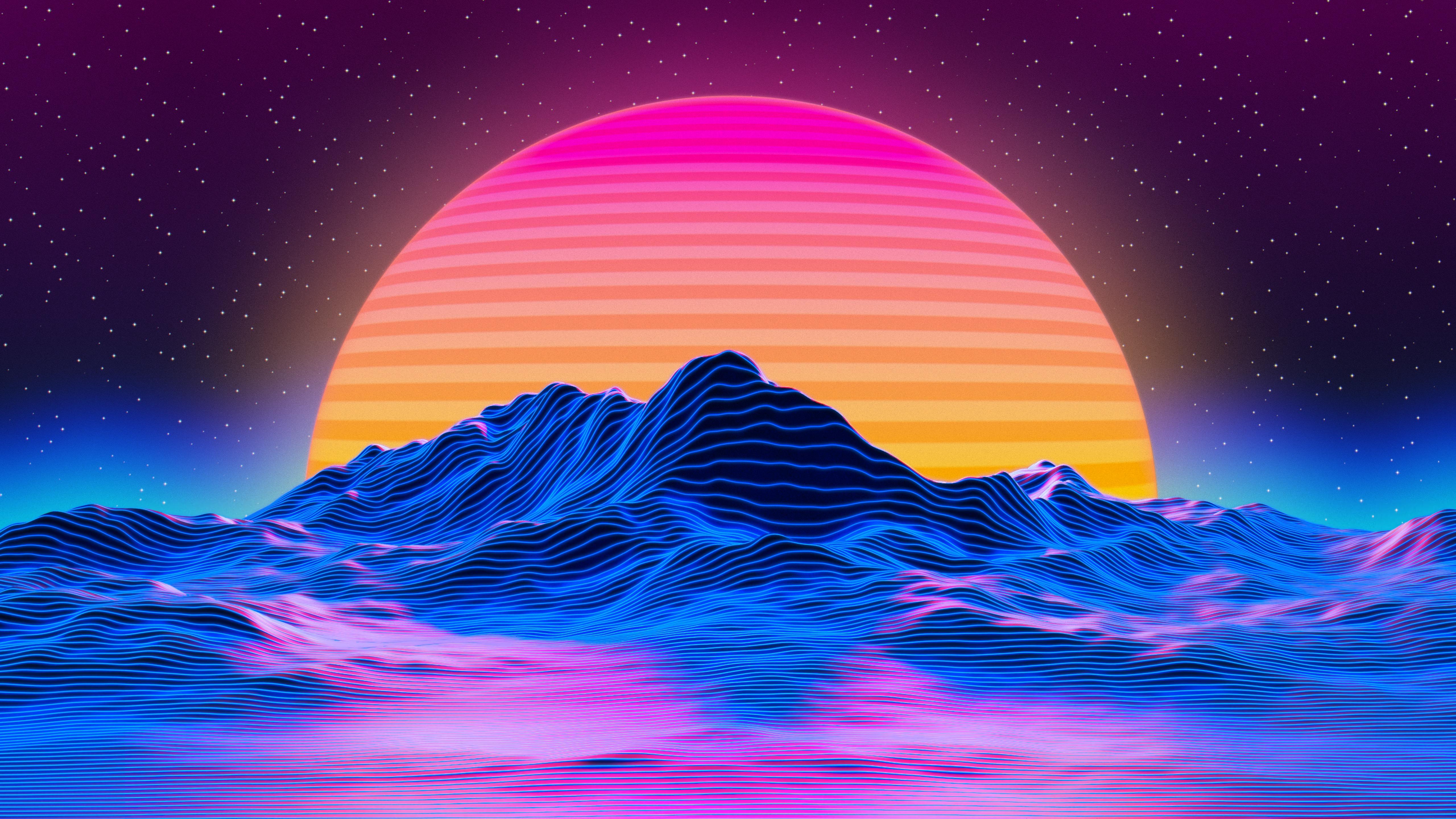 Retro Sunset 1920X1080Wallpapers