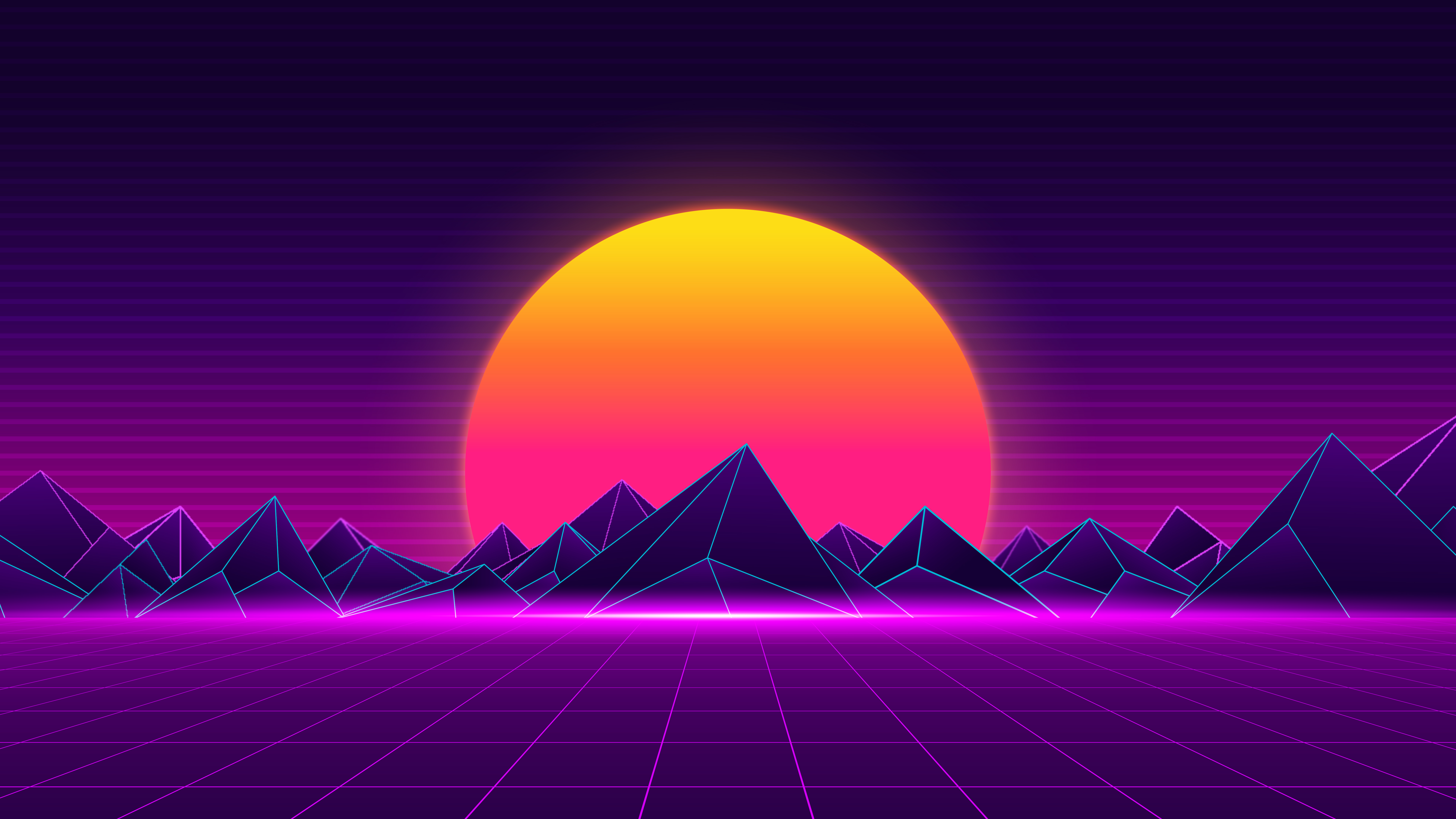 Retro Sunset 1920X1080Wallpapers