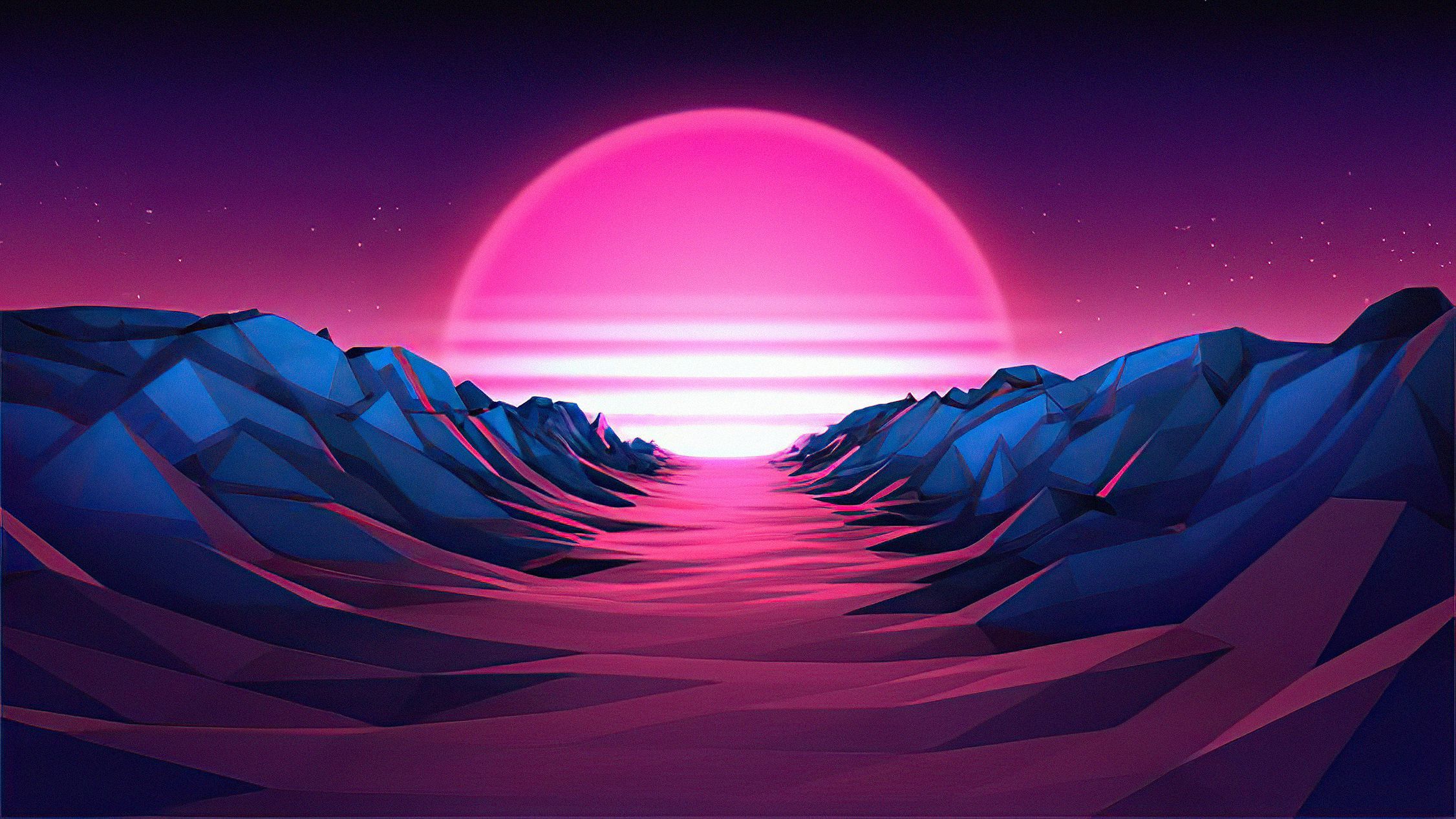 Retro Sunset 1920X1080Wallpapers