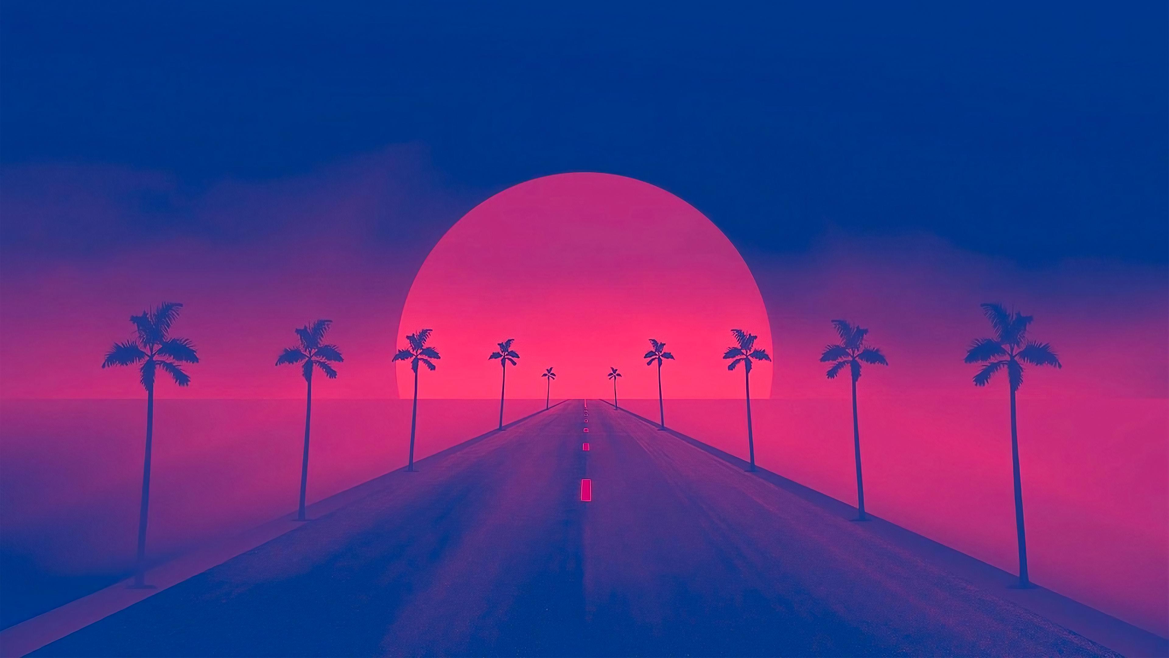 Retro SunsetWallpapers