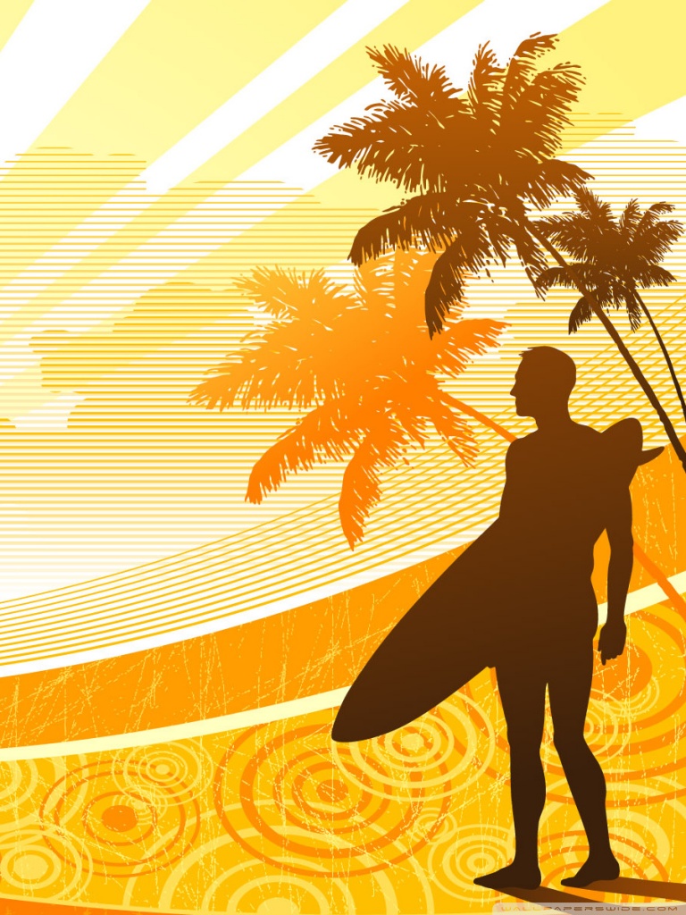 Retro Surf Wallpapers