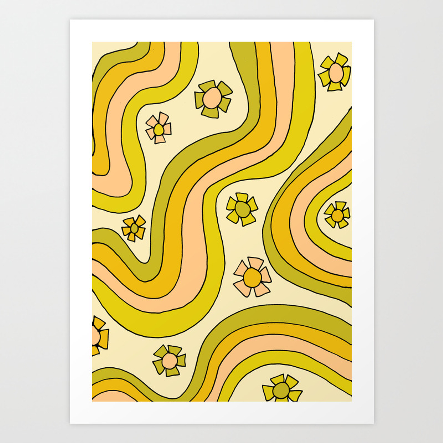 60S Flower Power Wallpapers