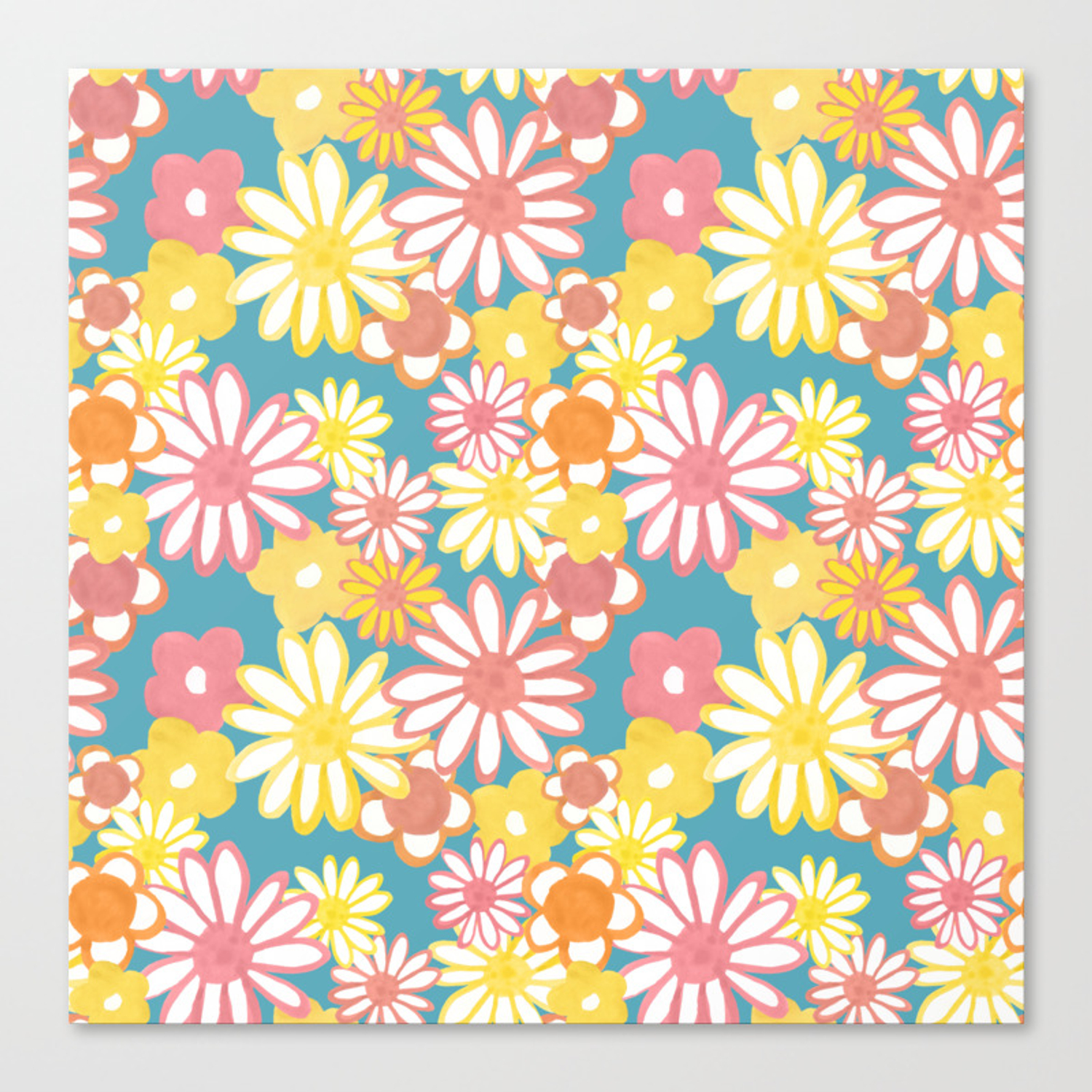 70S Floral Wallpapers