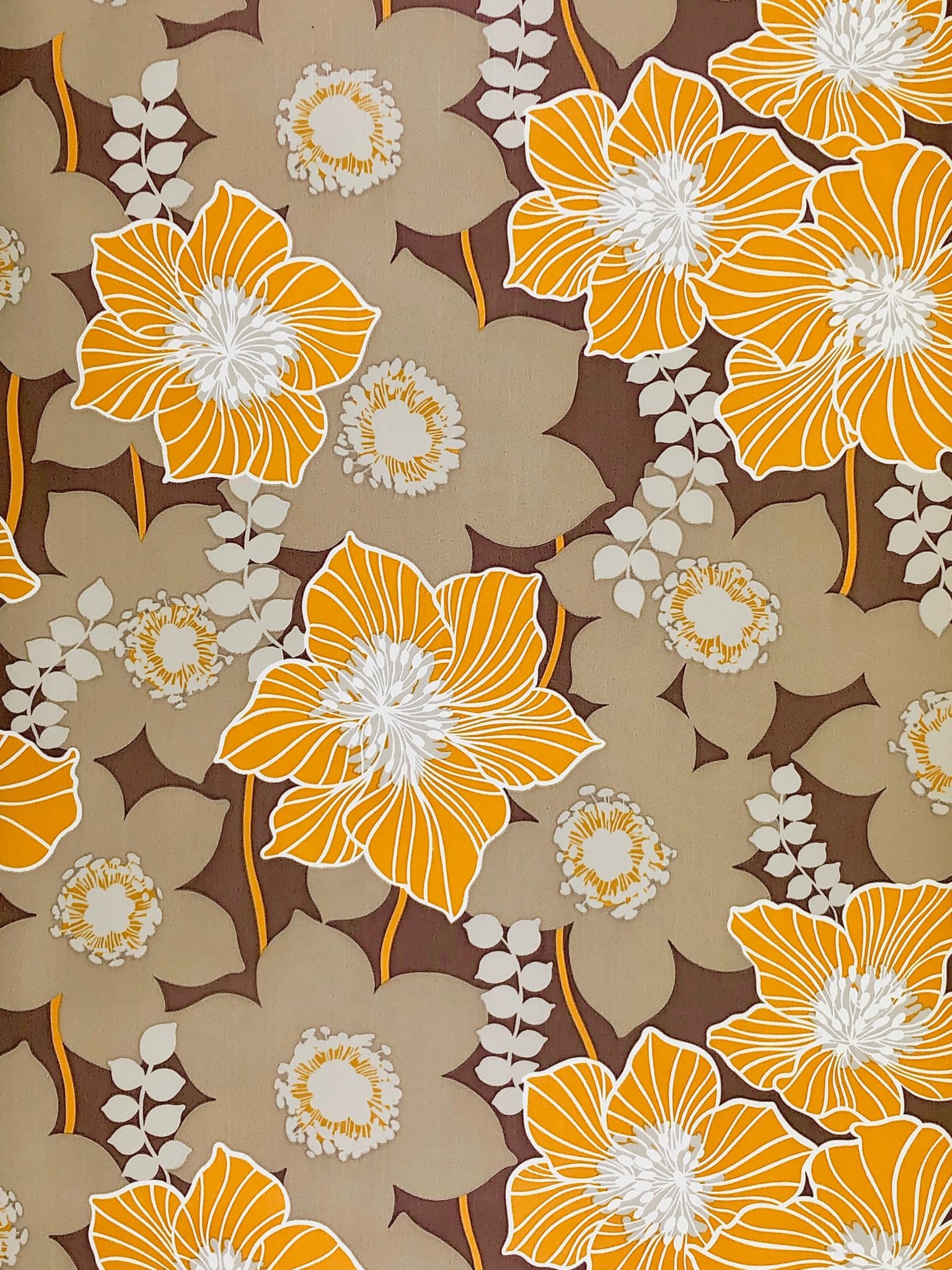 70S Floral Wallpapers