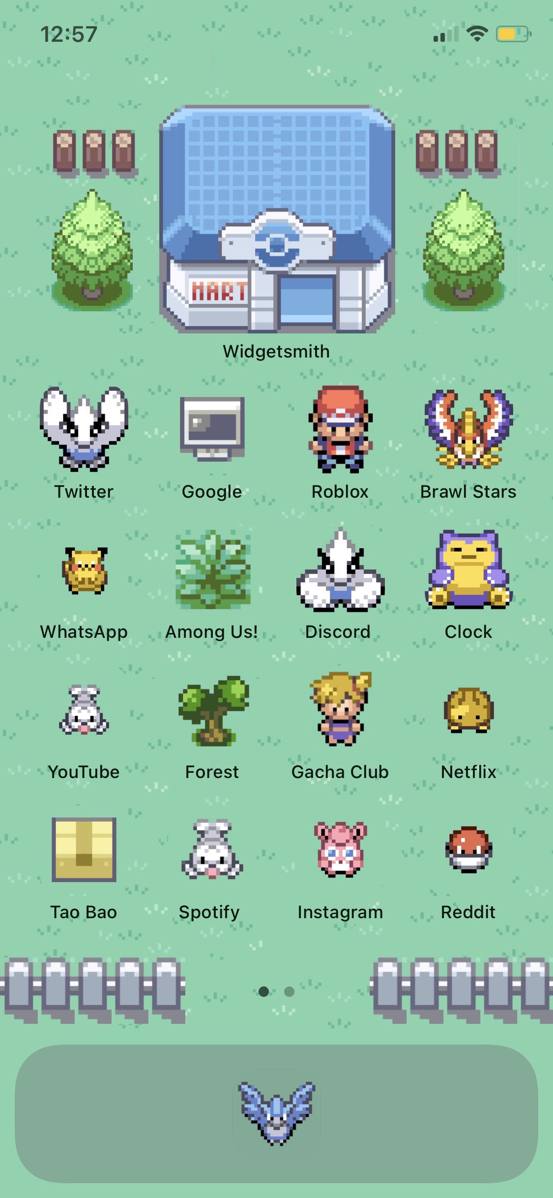 8 Bit Pokemon Iphone Wallpapers