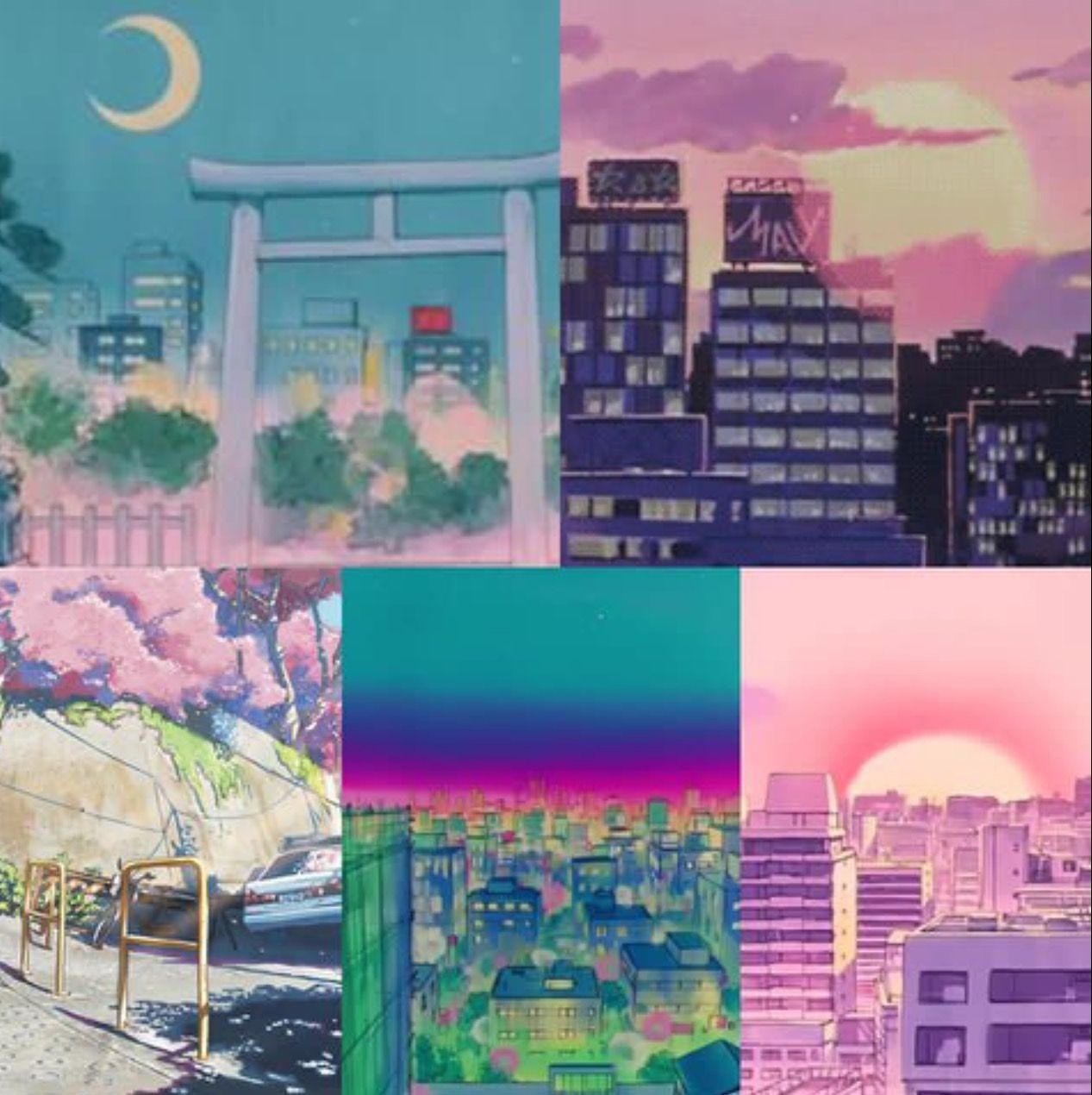 80S Anime Aesthetic Wallpapers