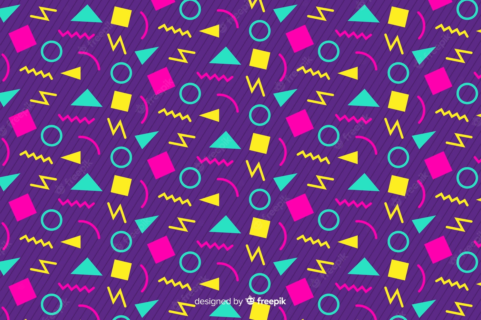 80S Geometric Wallpapers