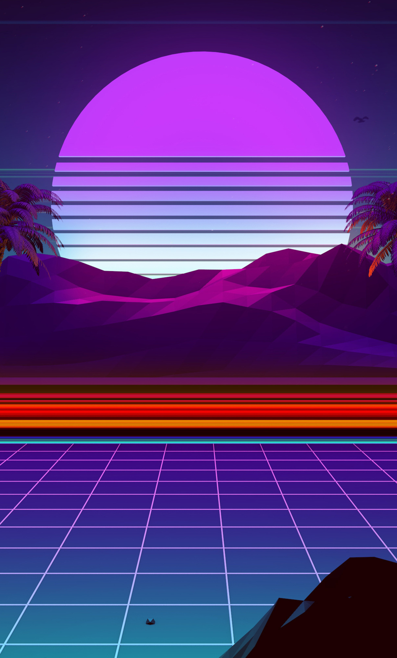 80S Neon Iphone Wallpapers